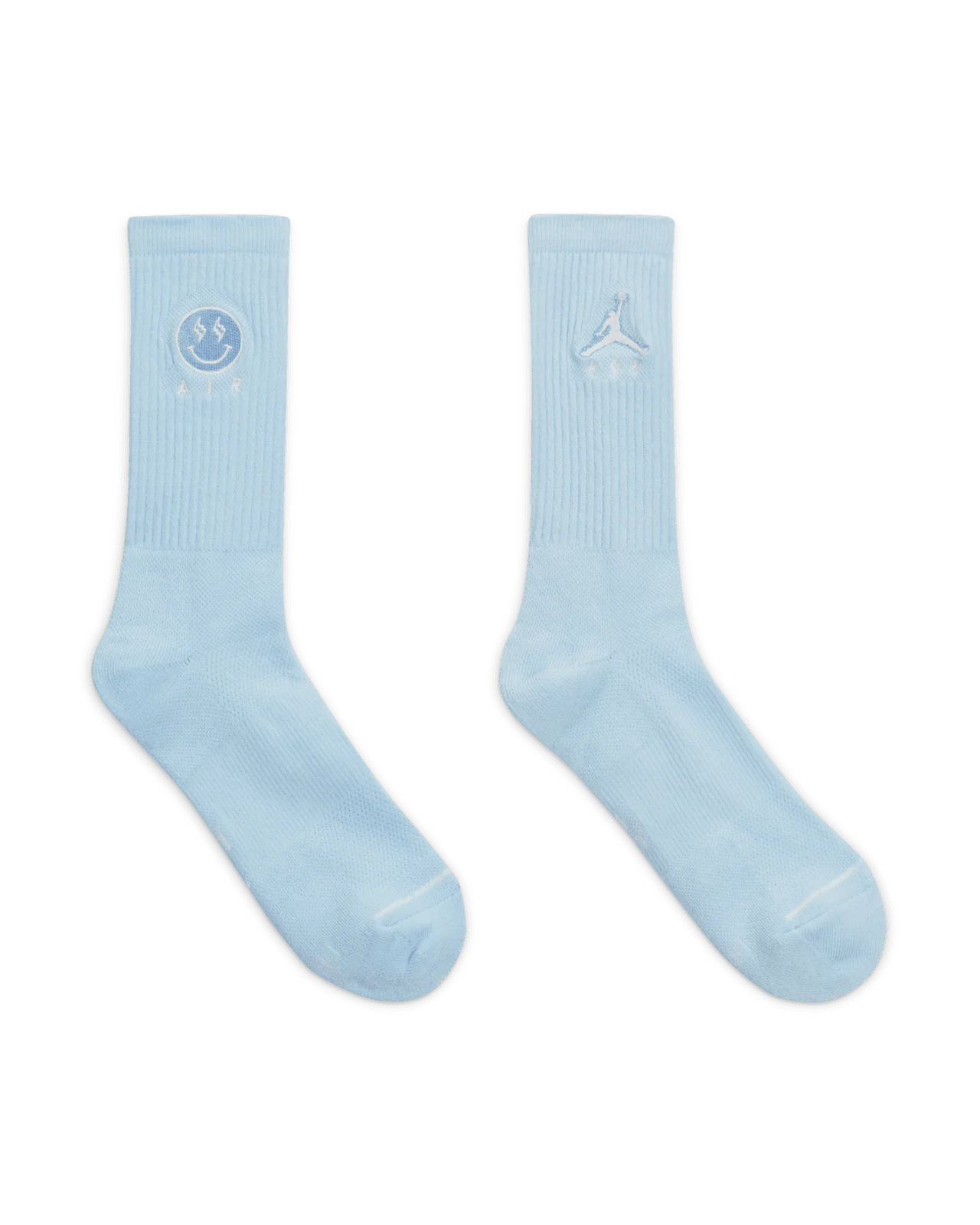 Men's Air Jordan X J Balvin Crew Socks 'Blue' - Image 2