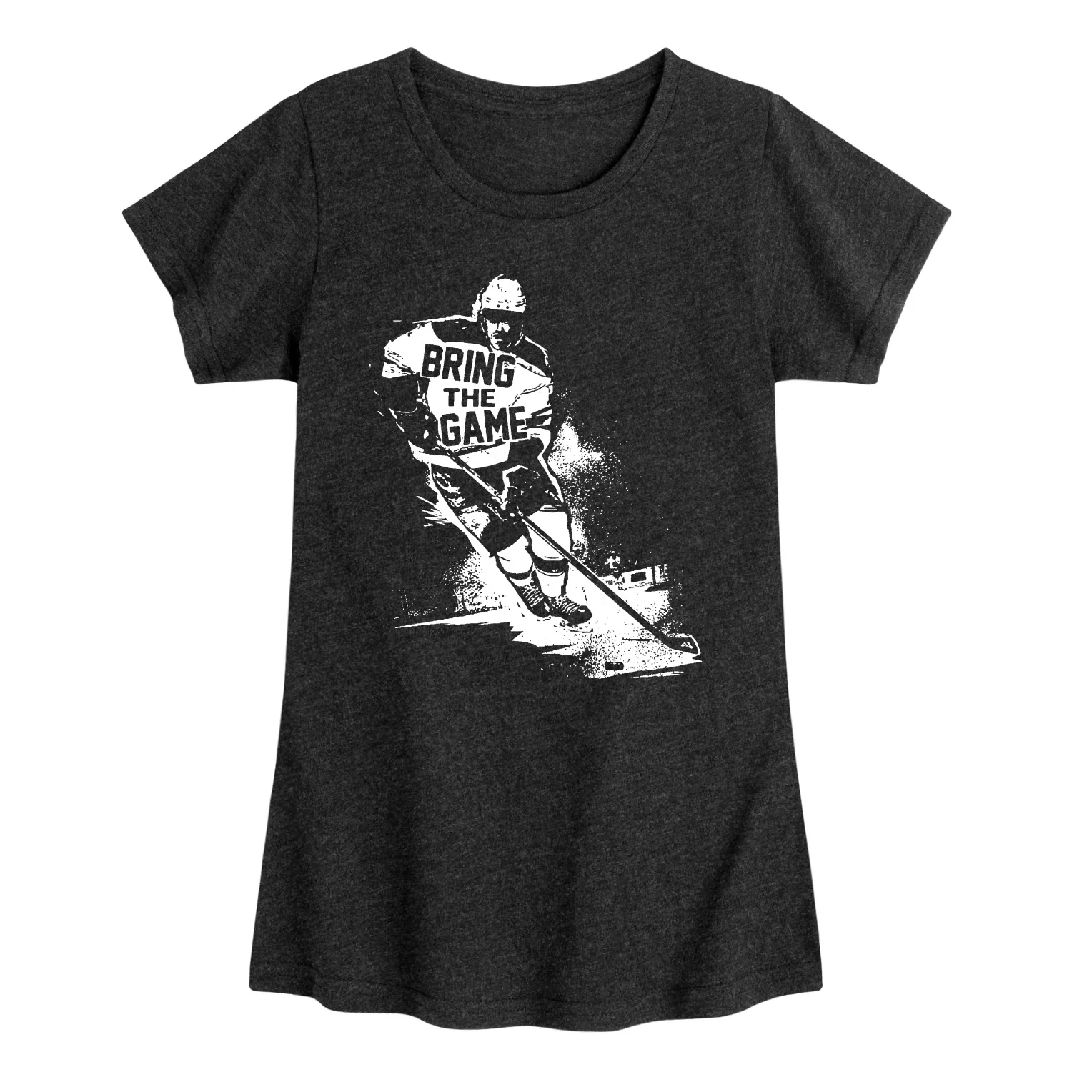 Instant Message - Bring The Game - Youth Girls Fitted Short Sleeve T-Shirt - Image 2