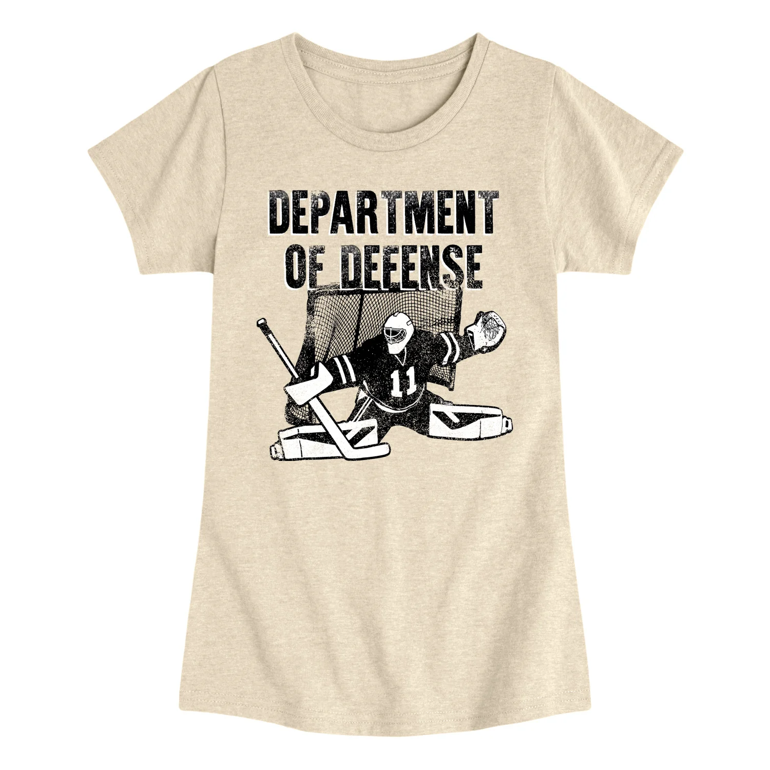 Instant Message - Department Of Defense - Youth Girls Fitted Short Sleeve T-Shirt - Image 2