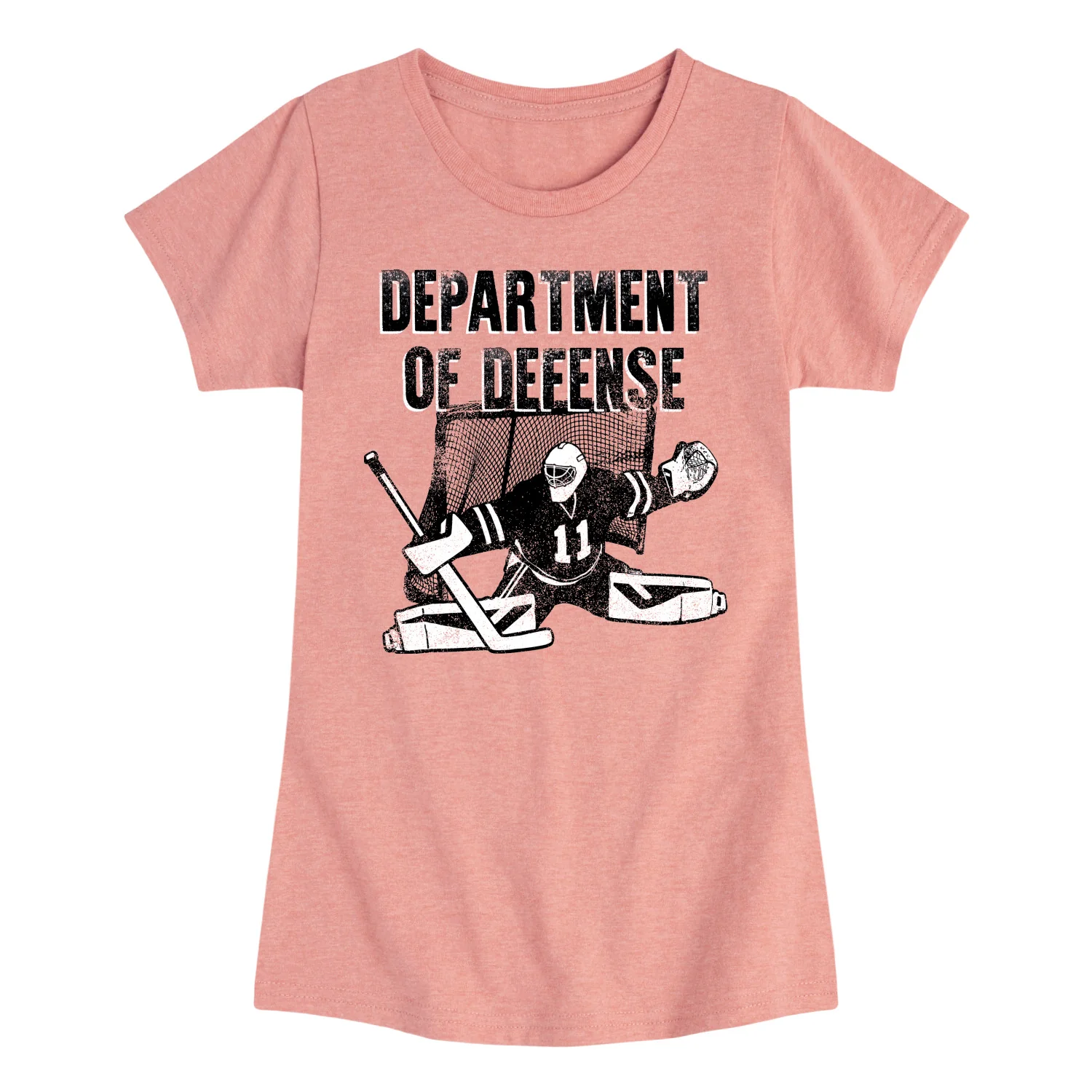 Instant Message - Department Of Defense - Youth Girls Fitted Short Sleeve T-Shirt - Image 3