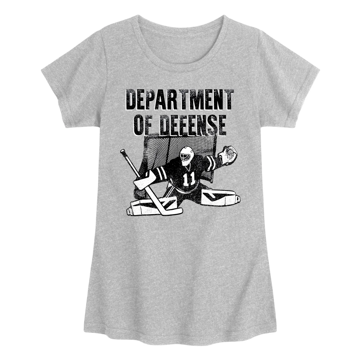 Instant Message - Department Of Defense - Youth Girls Fitted Short Sleeve T-Shirt - Image 4