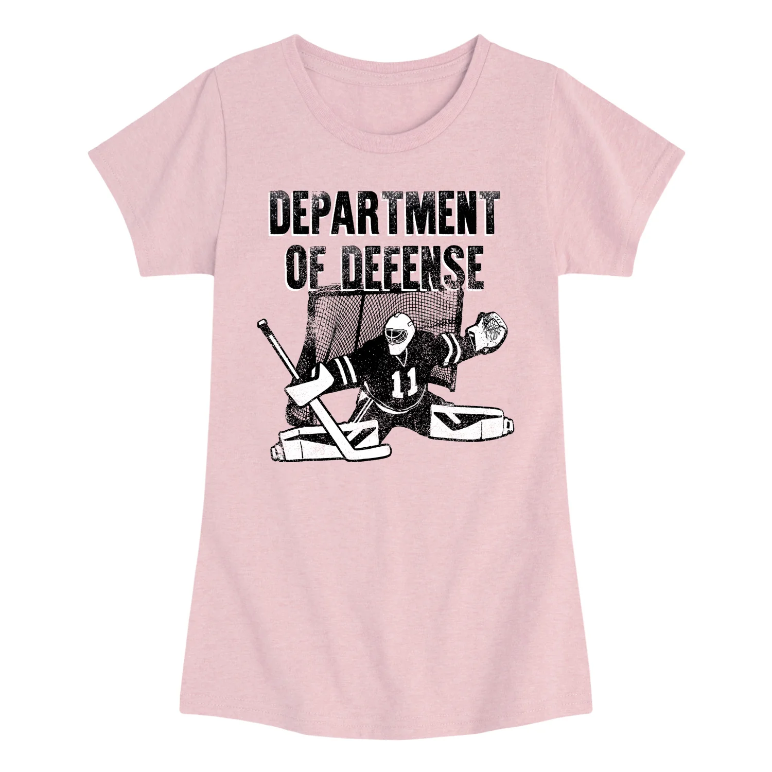 Instant Message - Department Of Defense - Youth Girls Fitted Short Sleeve T-Shirt - Image 5