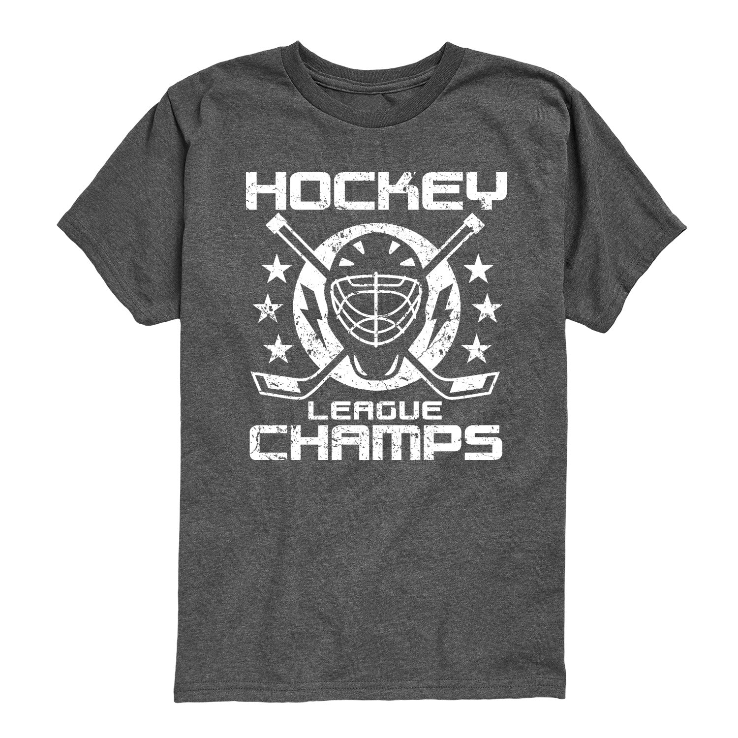 Instant Message - Hockey Champs - Youth Boys Short Sleeve Graphic T-Shirt - Image 8