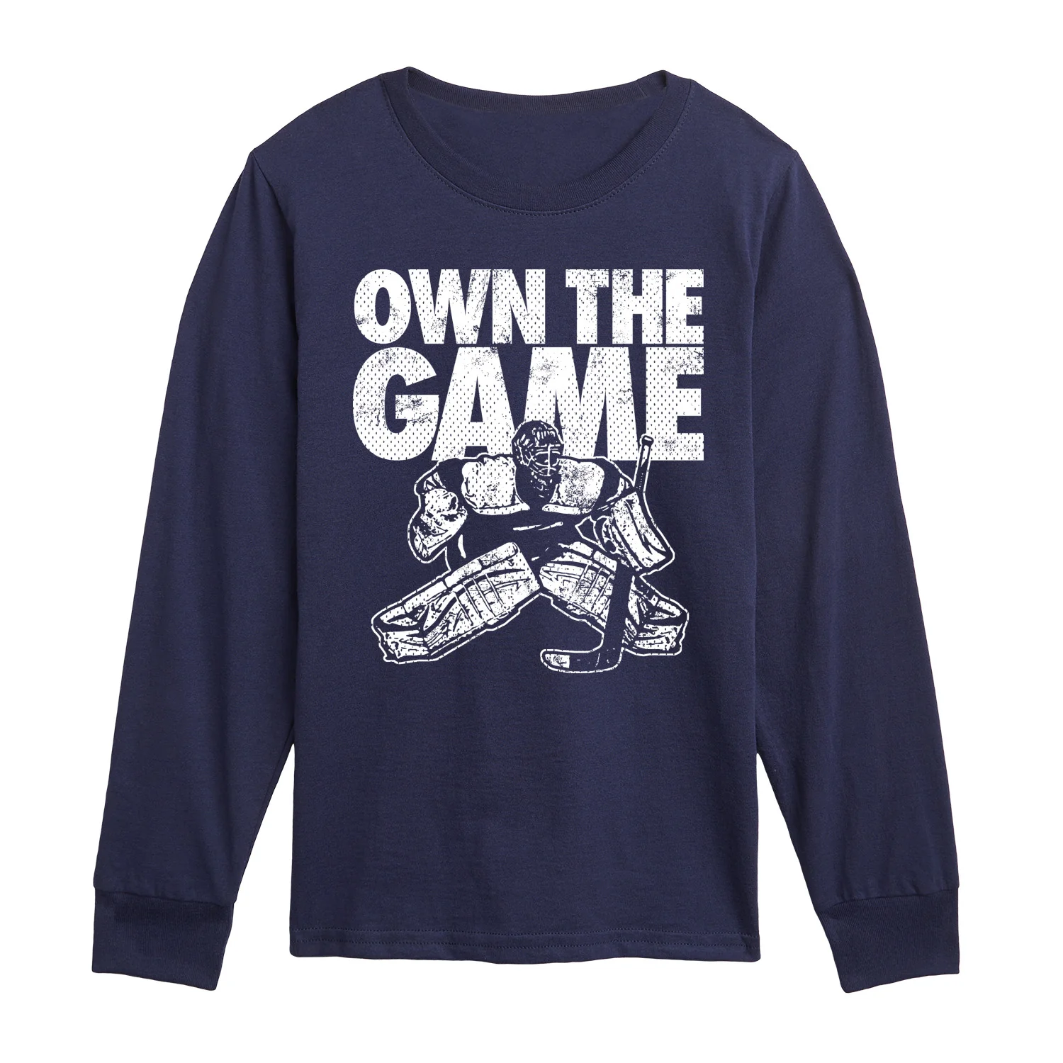 Instant Message - Own The Game - Youth Boys Long Sleeve Graphic T-Shirt