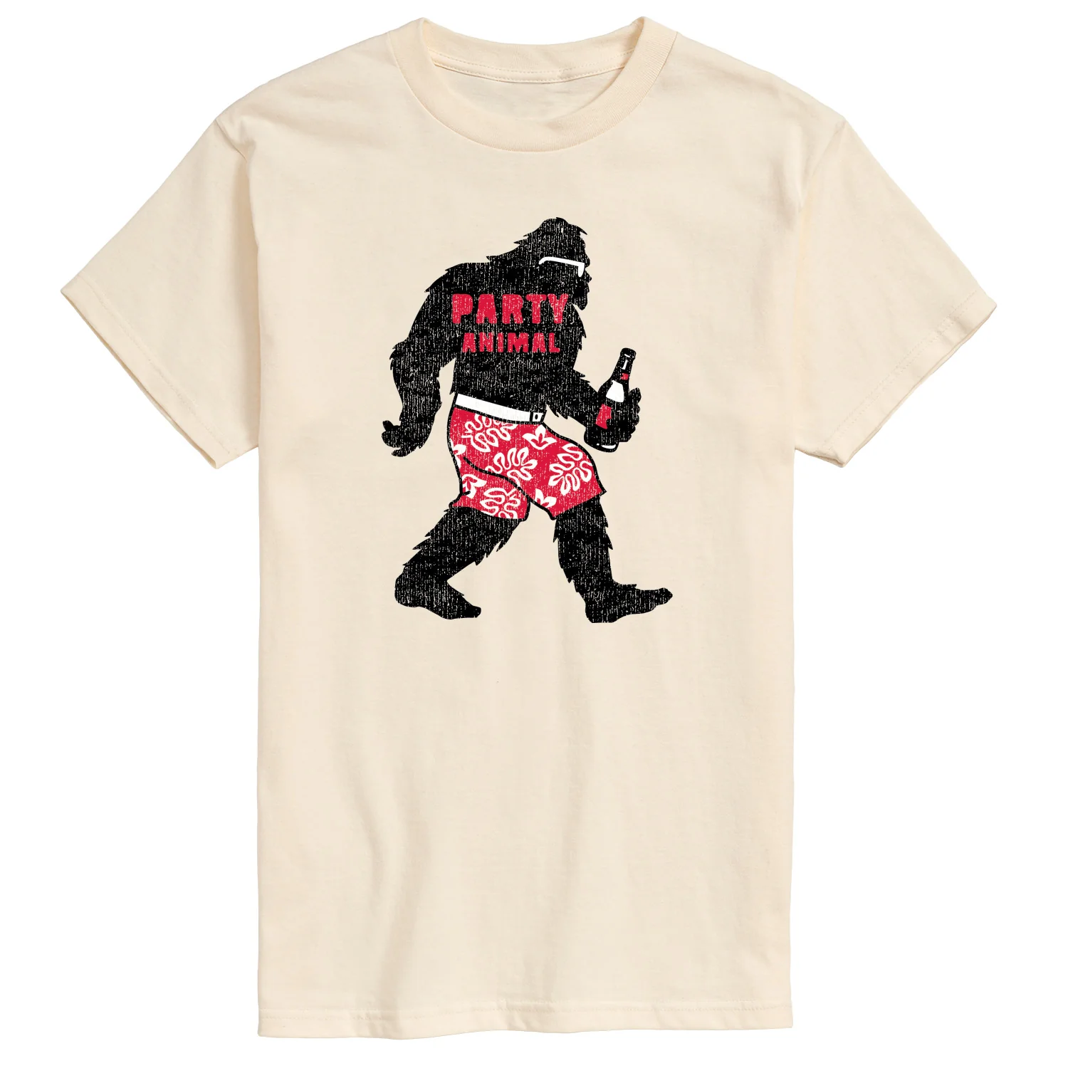 Instant Message - Party Animal - Men's Short Sleeve Graphic T-Shirt - Image 2