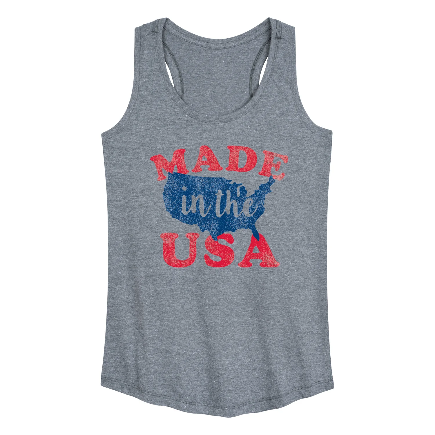 Instant Message - Made in the USA - Women's Racerback Graphic Tank