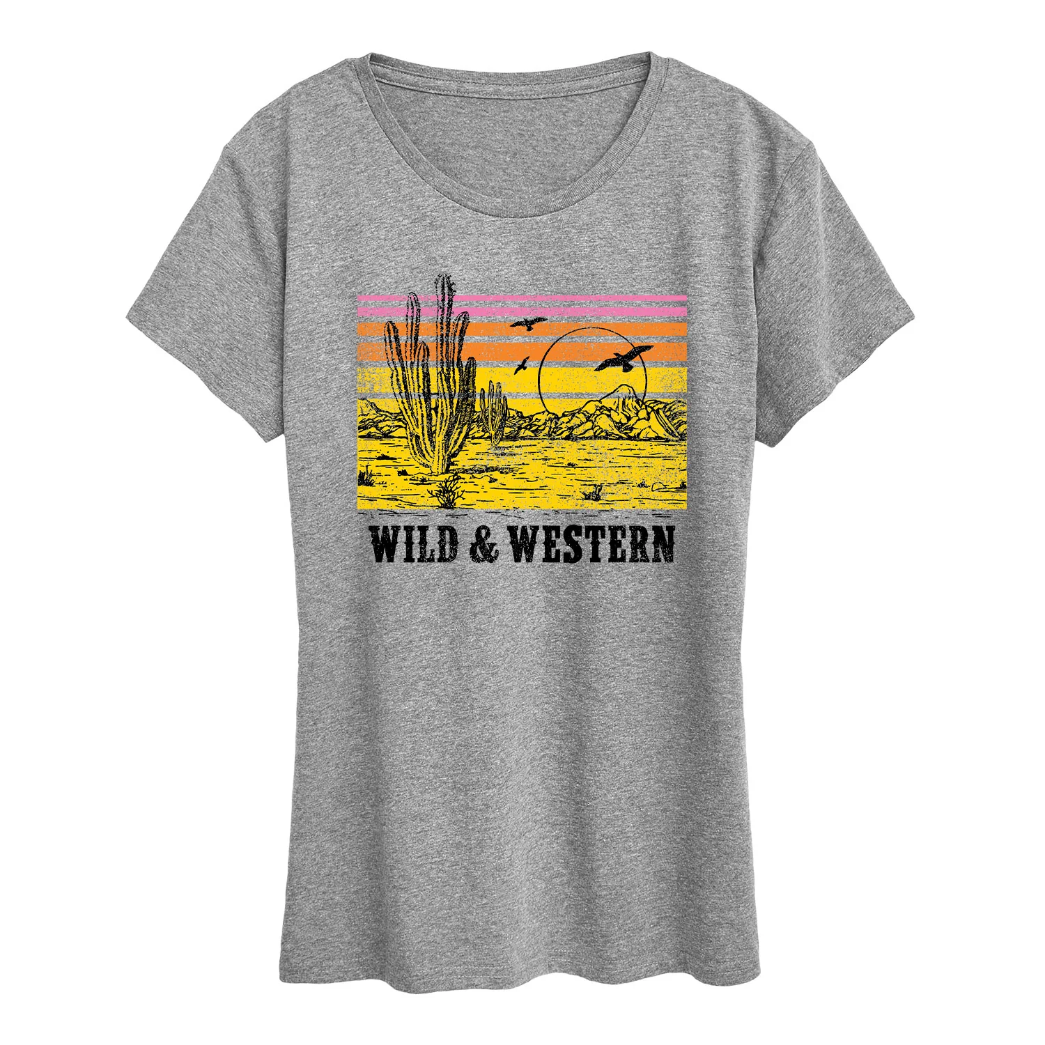 Instant Message - Wild and Western - Women's Short Sleeve Graphic T-shirt
