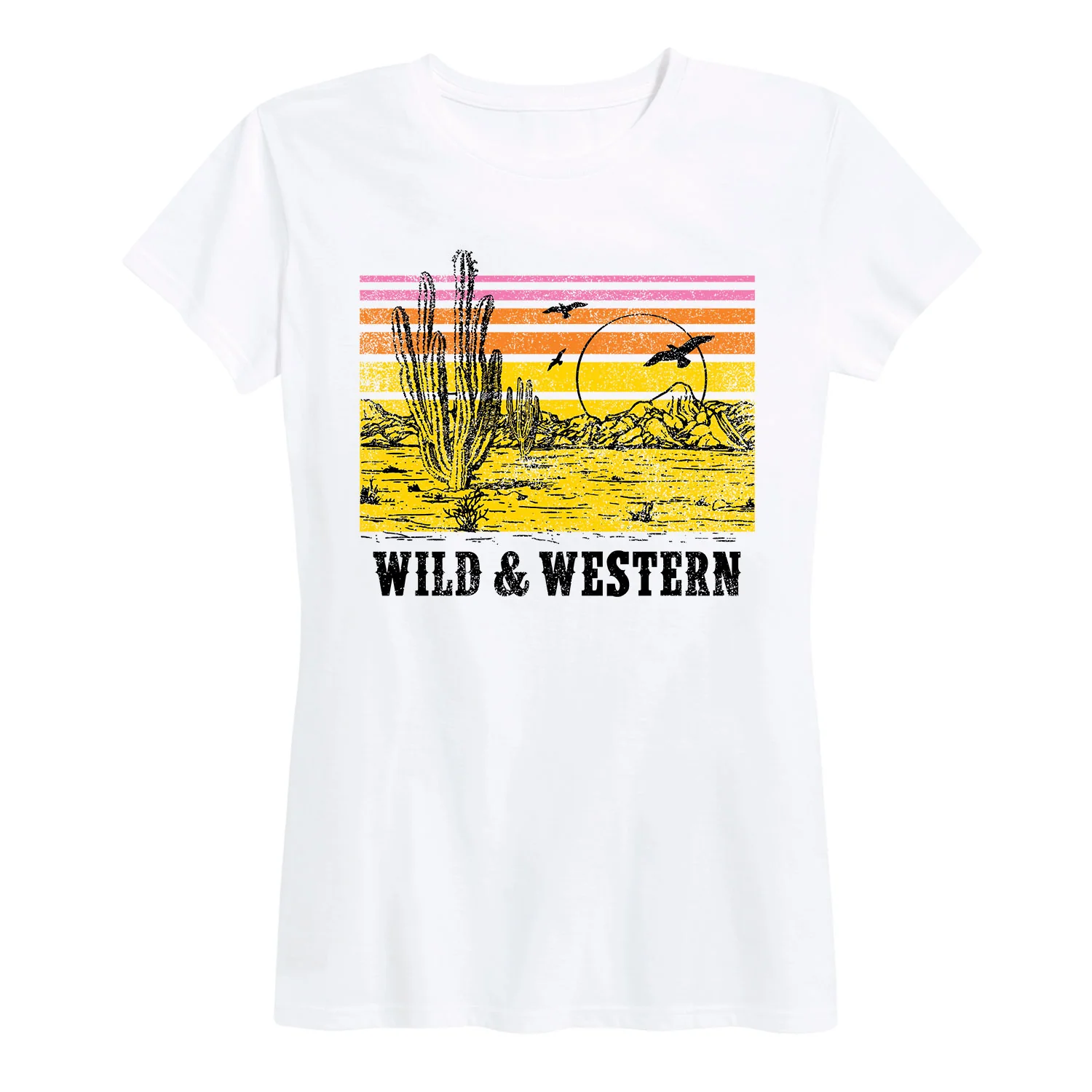 Instant Message - Wild and Western - Women's Short Sleeve Graphic T-shirt - Image 2