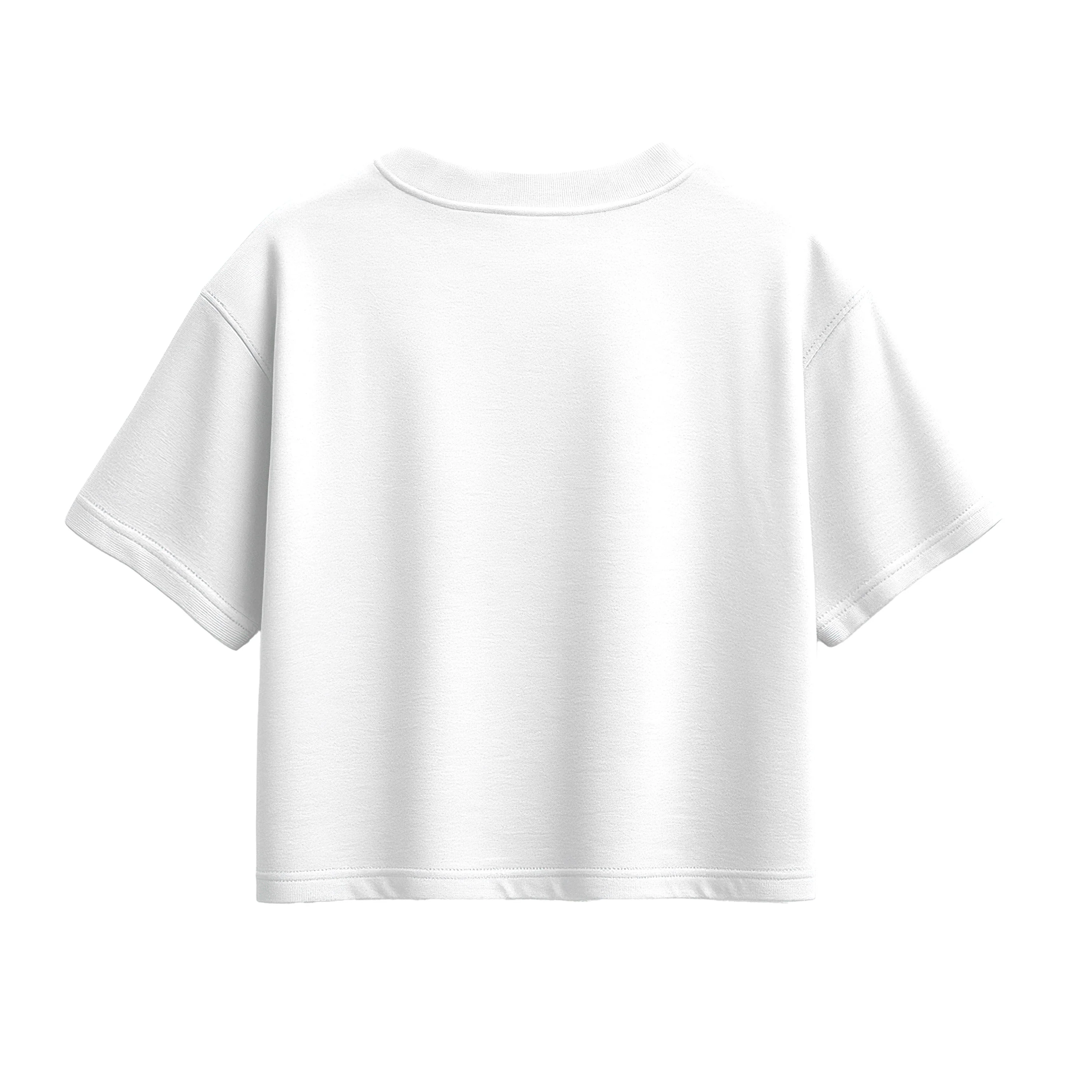 Instant Message - Fa La La - Youth Girl Short Sleeve Boxy Tee - Image 8