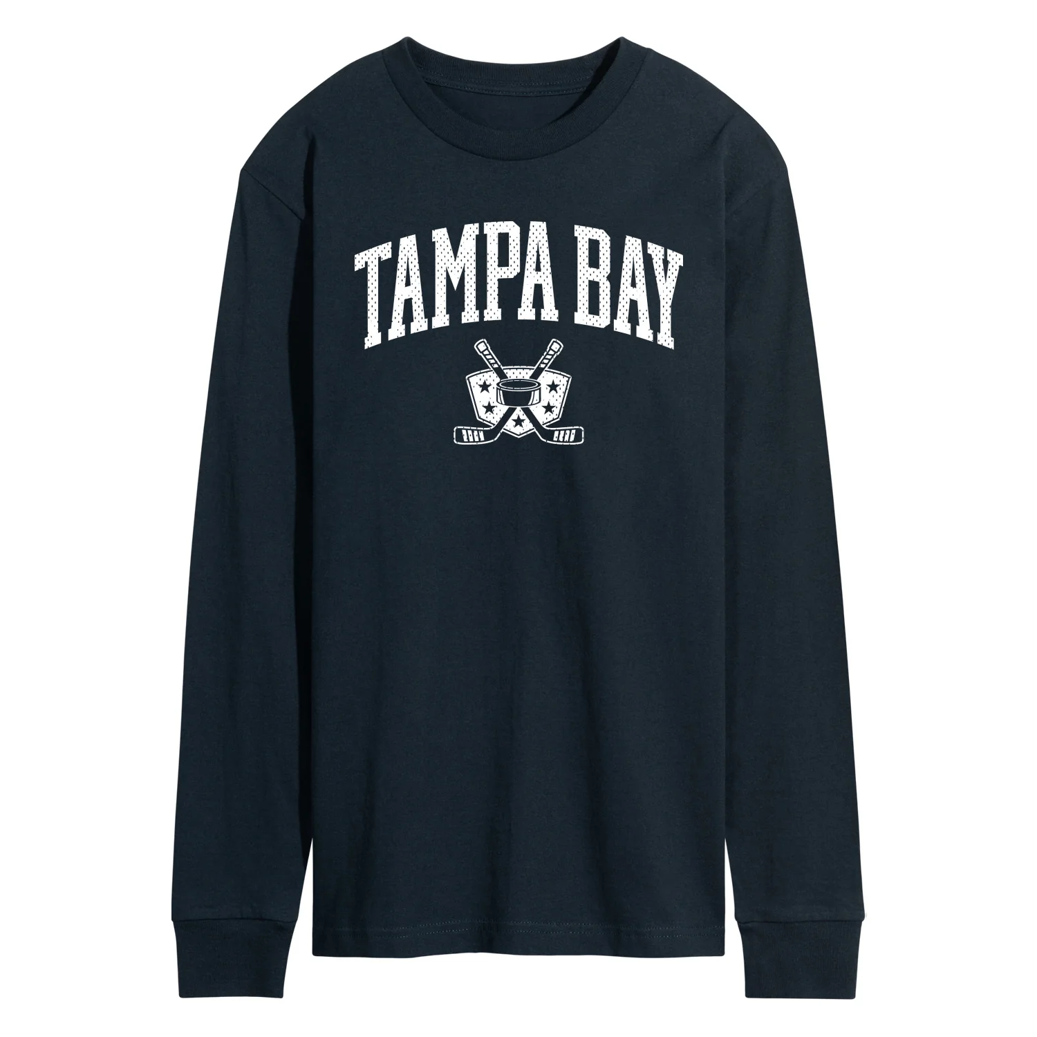 Instant Message - Tampa Bay Hockey - Men's Long Sleeve Graphic T-Shirt - Image 2