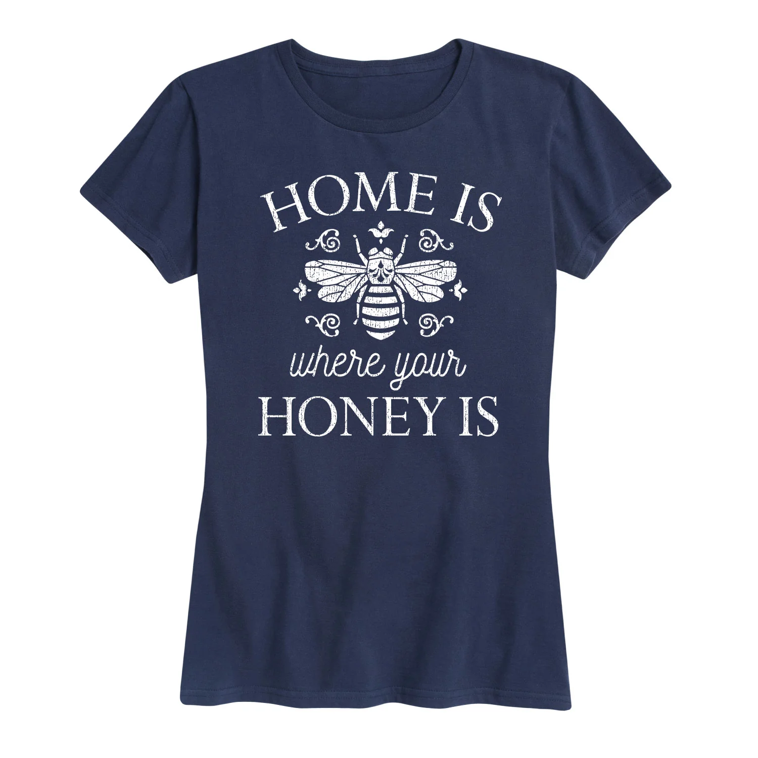 Instant Message - Home is Where Your Honey is - Women's Short Sleeve Graphic T-shirt - Image 3