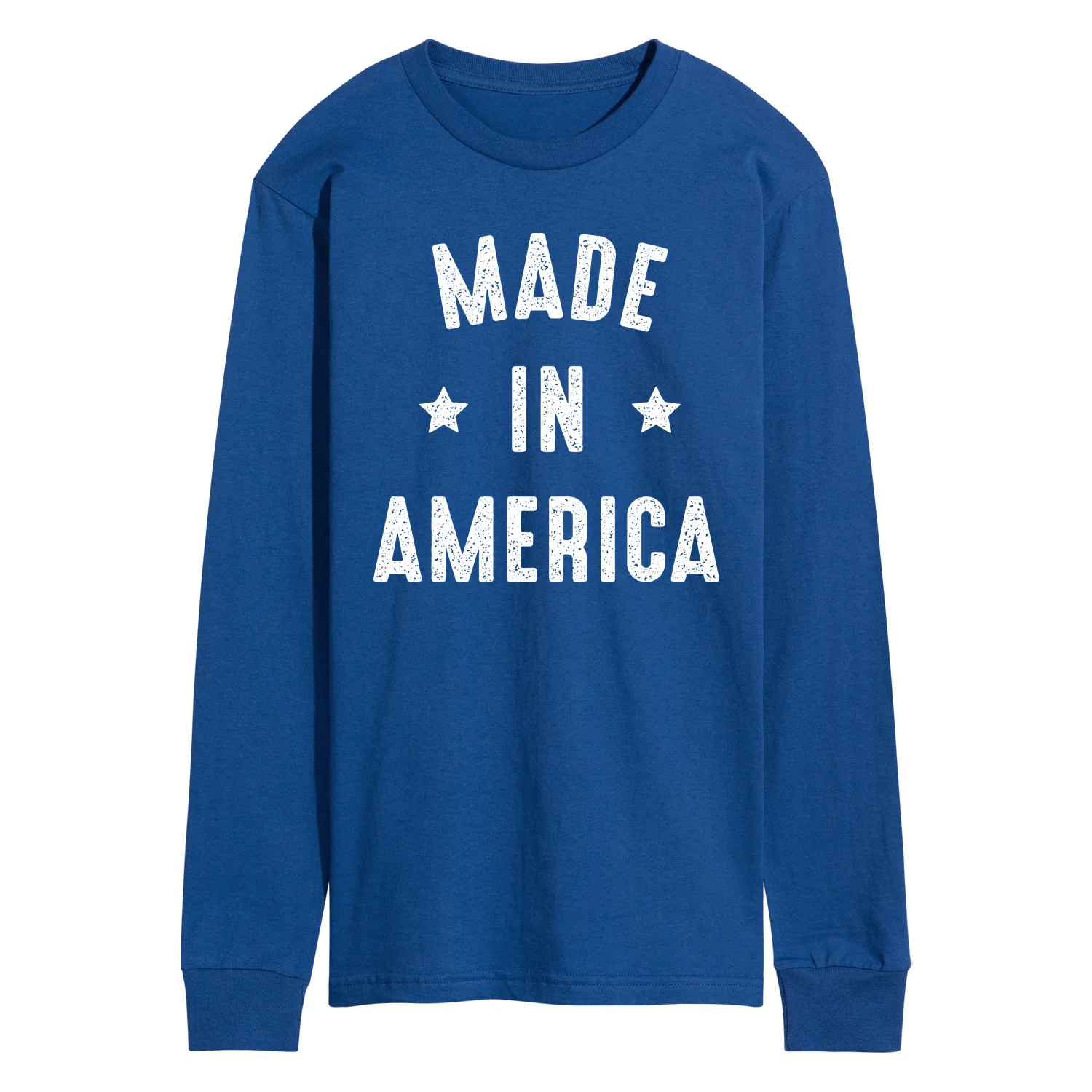 Instant Message - Made in America - Men's Long Sleeve Graphic T-Shirt