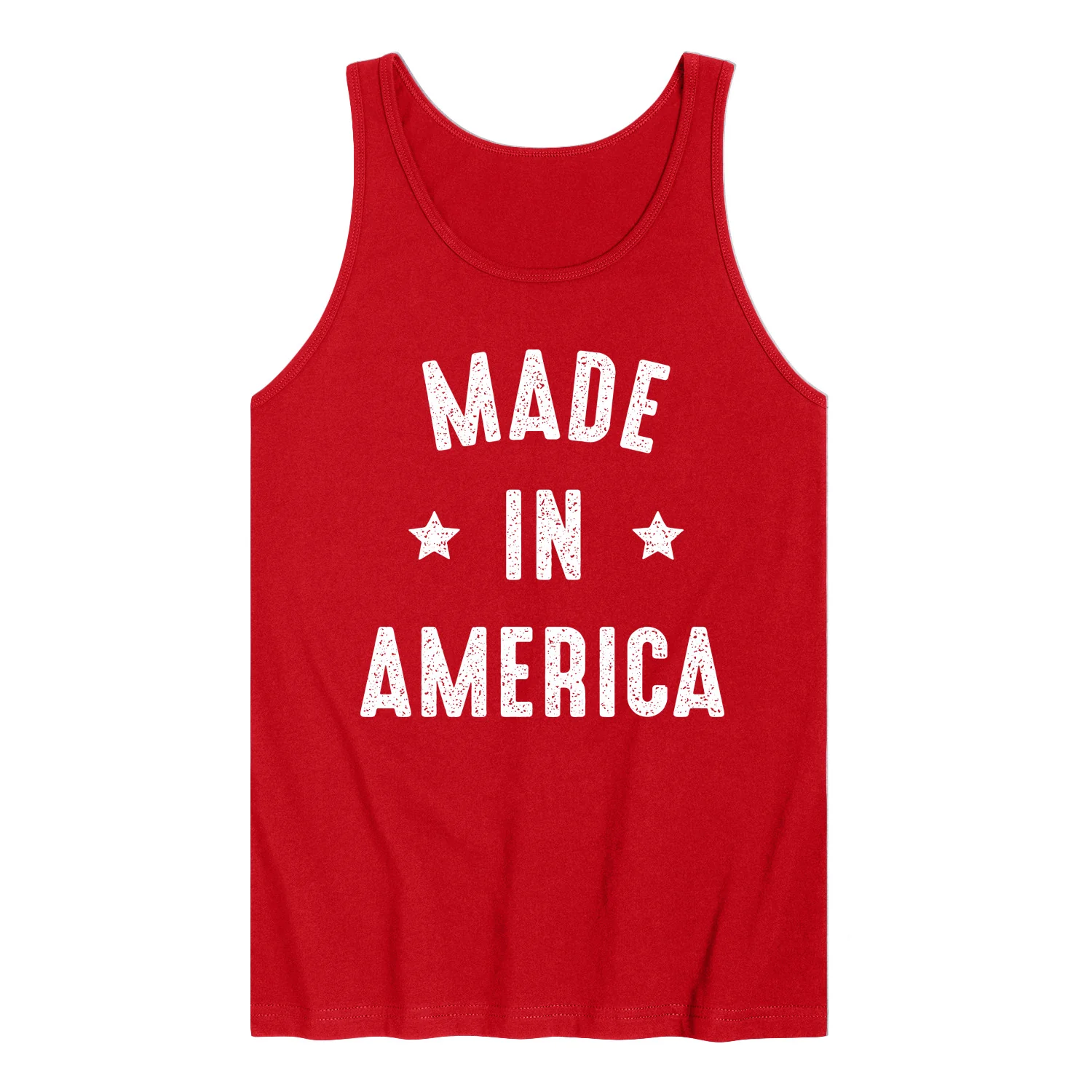 Instant Message - Made in America - Men's Sleeveless Graphic Tank - Image 4
