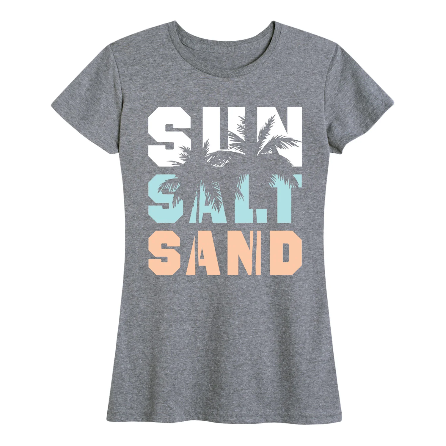 Instant Message - Sun Salt Sand - Women's Short Sleeve Graphic T-Shirt - Image 3