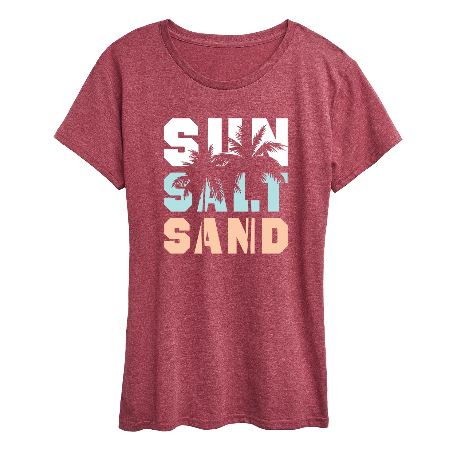 Instant Message - Sun Salt Sand - Women's Short Sleeve Graphic T-Shirt - Image 5