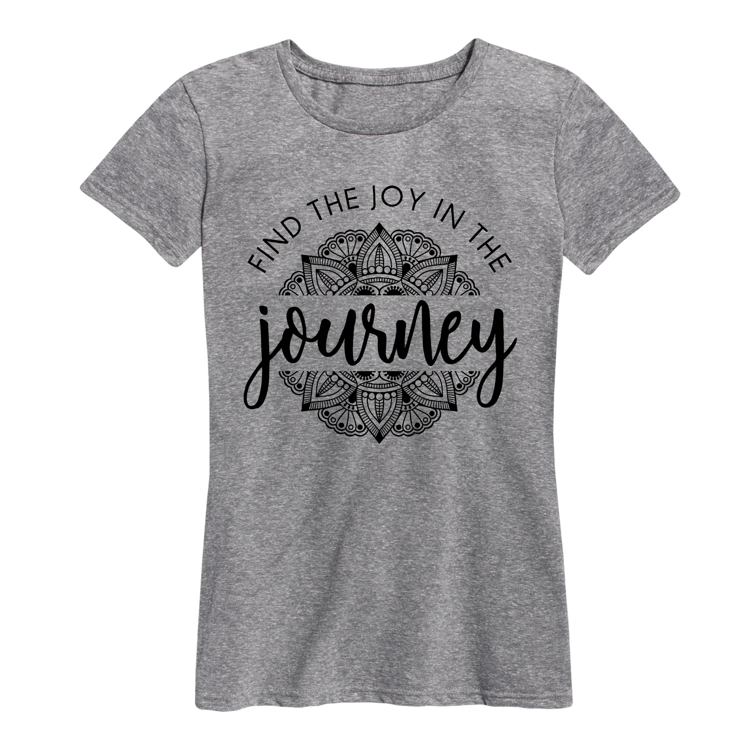 Instant Message - Find the Joy in the Journey - Women's Short Sleeve Graphic T-shirt - Image 2
