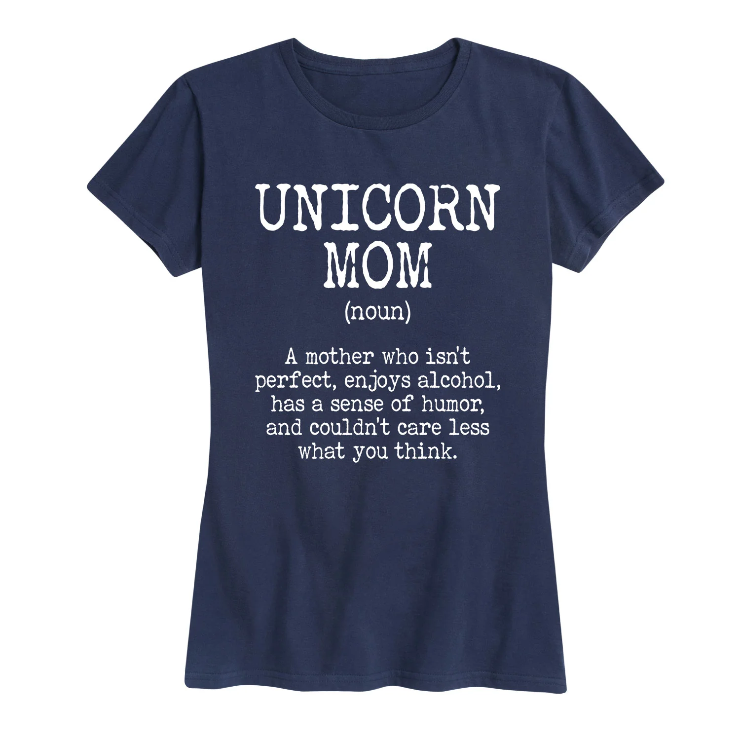 Instant Message - Unicorn Mom Definition - Women's Short Sleeve Graphic T-shirt - Image 6