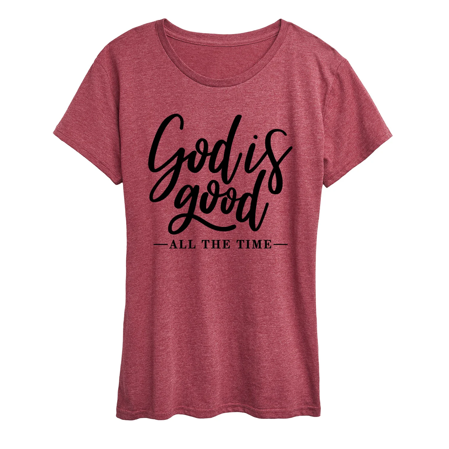 Instant Message - God Is Good All The Time - Women's Short Sleeve Graphic T-Shirt - Image 6