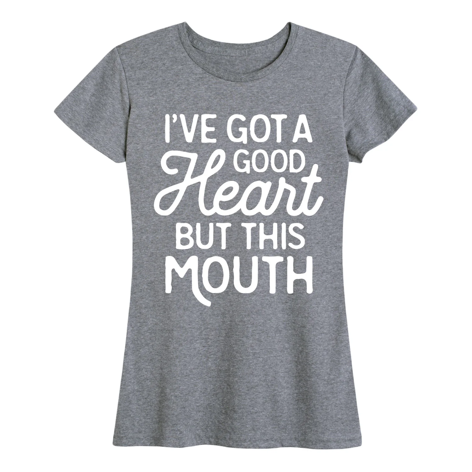 Instant Message - I've Got a Good Heart - Women's Short Sleeve Graphic T-shirt - Image 3