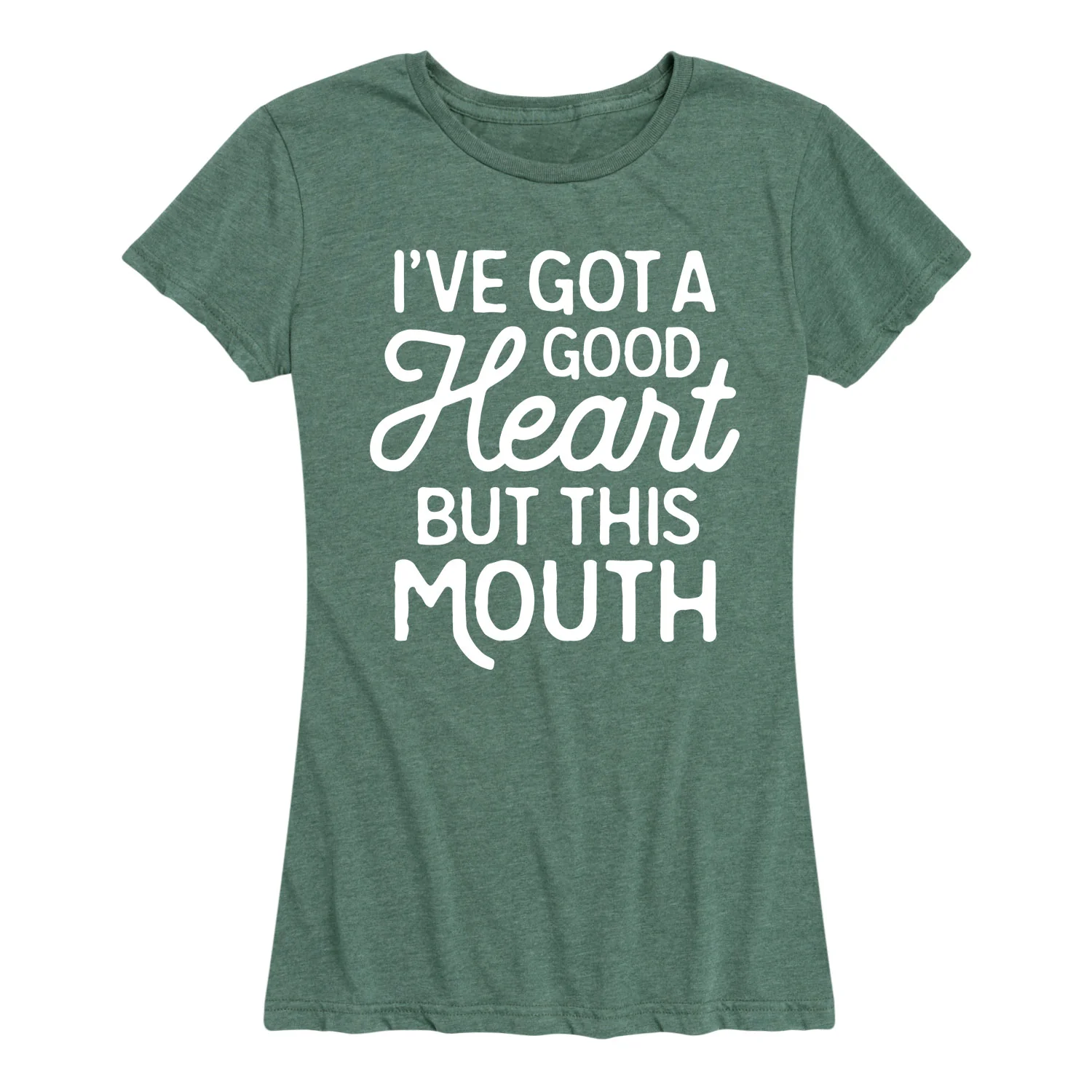 Instant Message - I've Got a Good Heart - Women's Short Sleeve Graphic T-shirt - Image 4