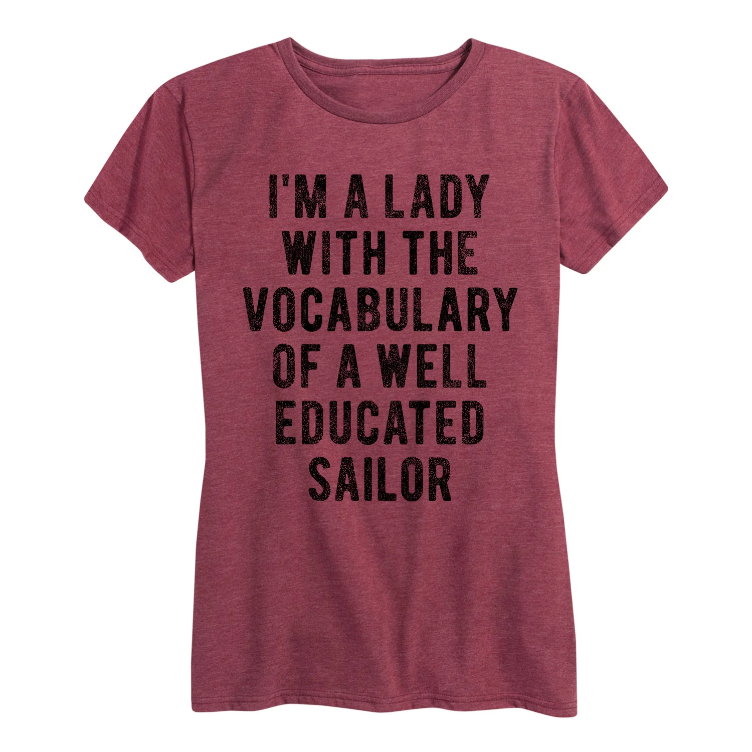 Instant Message - Vocabulary of a Well Educated Sailor - Women's Short Sleeve Graphic T-shirt - Image 3
