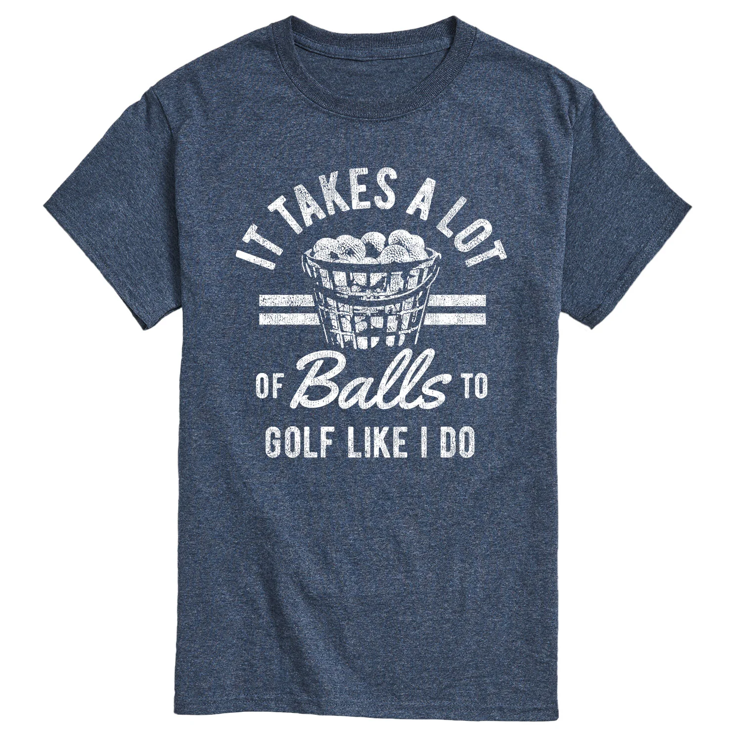 Instant Message - It Takes A Lot Of Balls - Men's Short Sleeve Graphic T-Shirt - Image 3