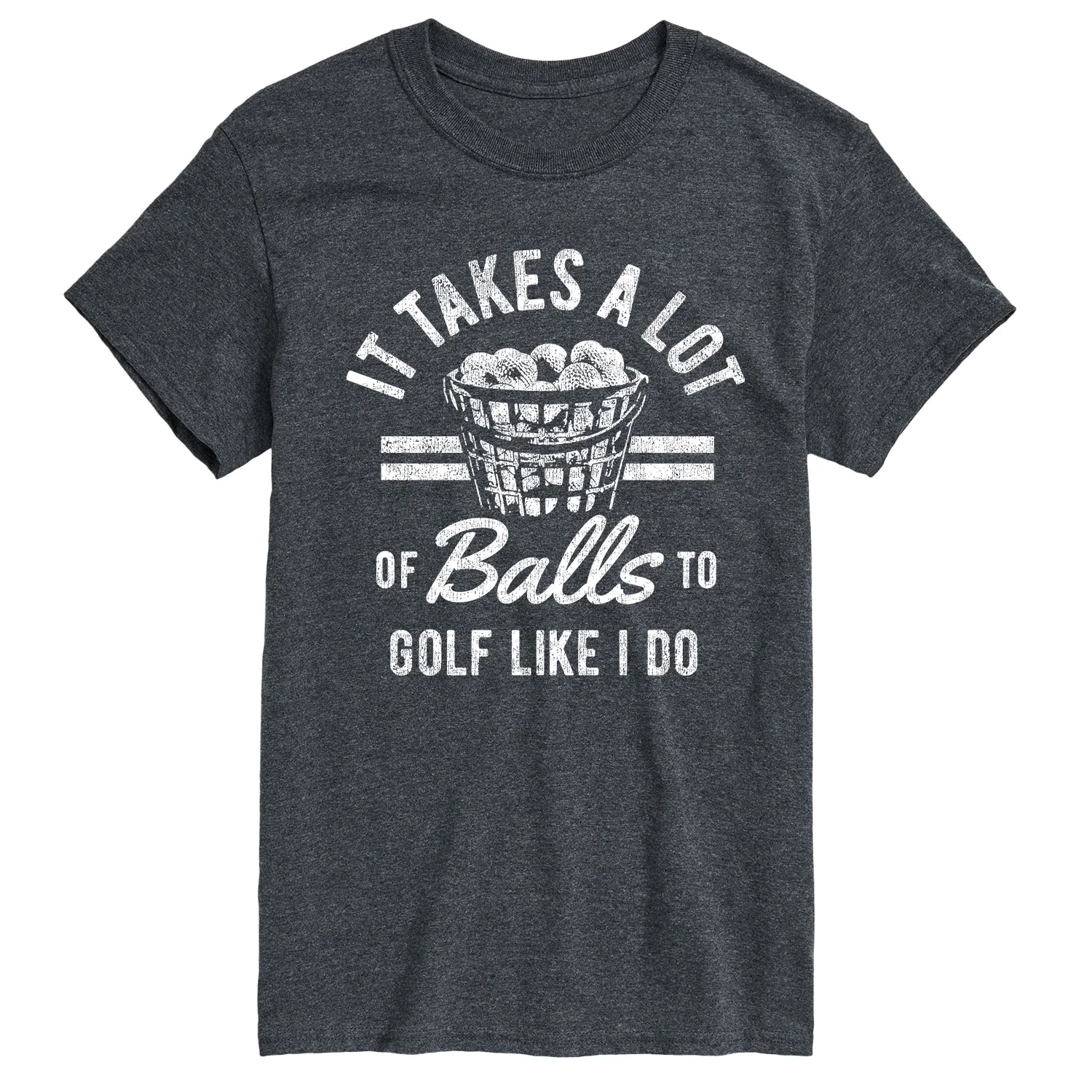 Instant Message - It Takes A Lot Of Balls - Men's Short Sleeve Graphic T-Shirt - Image 4