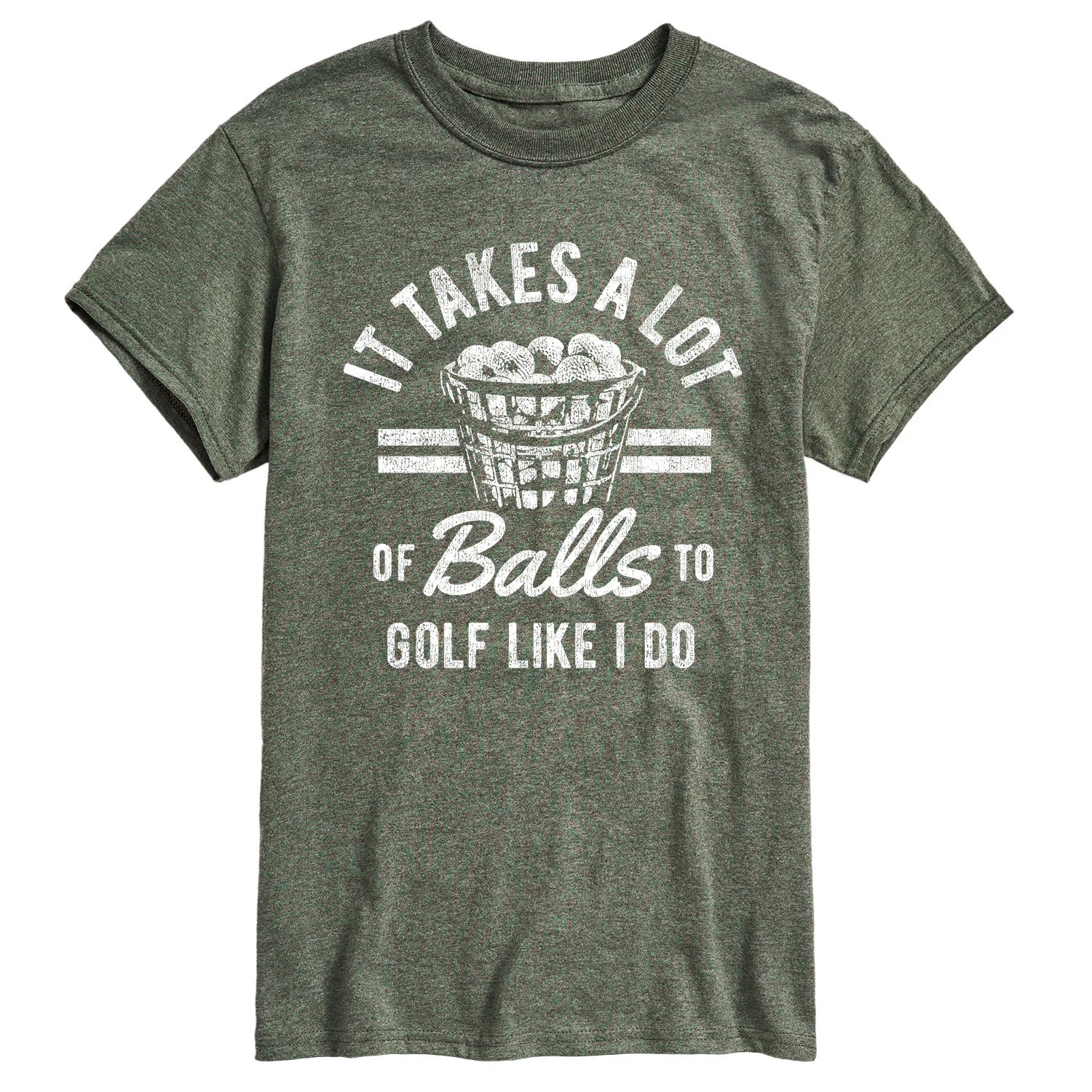 Instant Message - It Takes A Lot Of Balls - Men's Short Sleeve Graphic T-Shirt - Image 5
