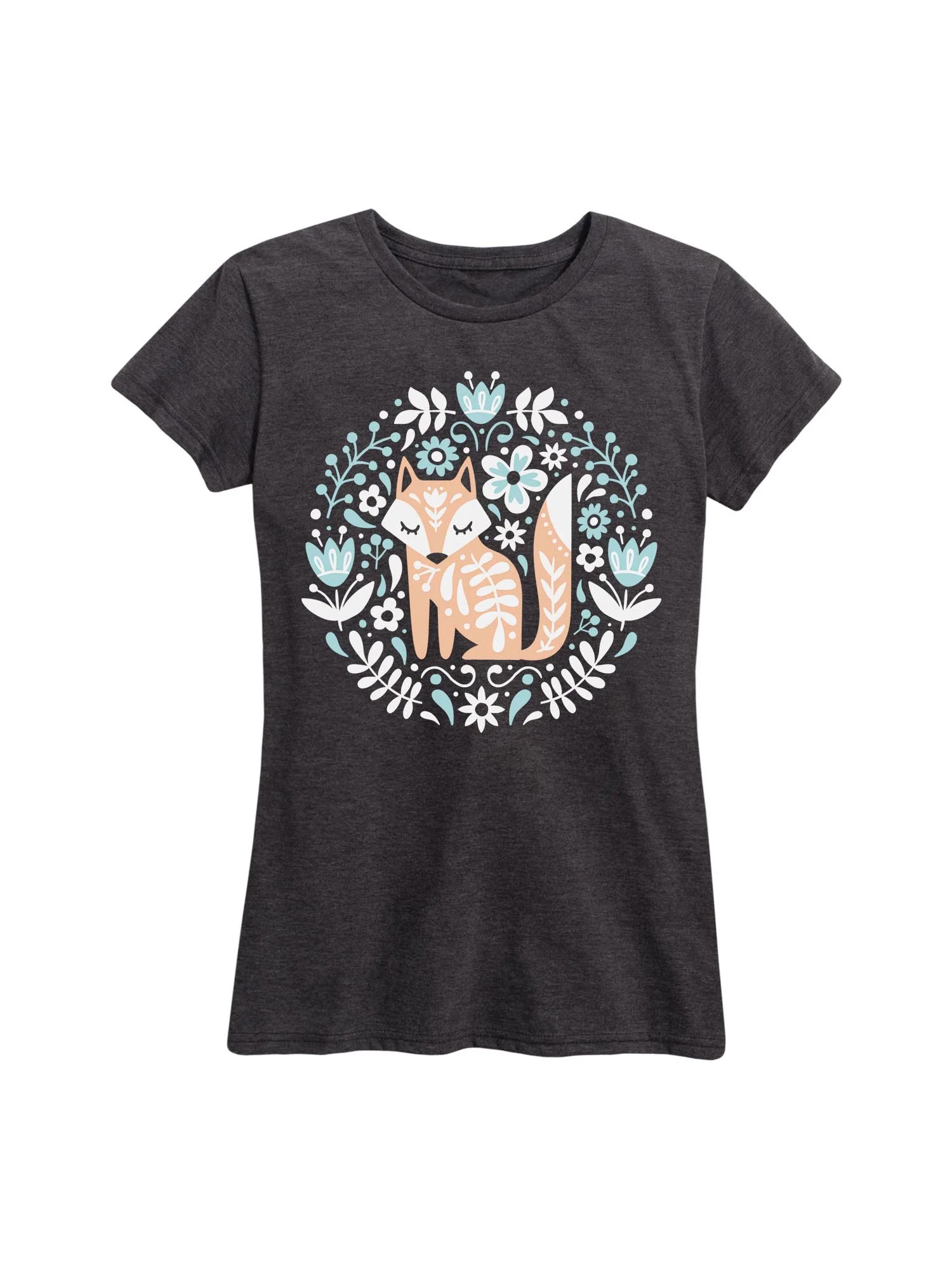Instant Message - Scandinavian Fox - Women's Short Sleeve Graphic T-Shirt