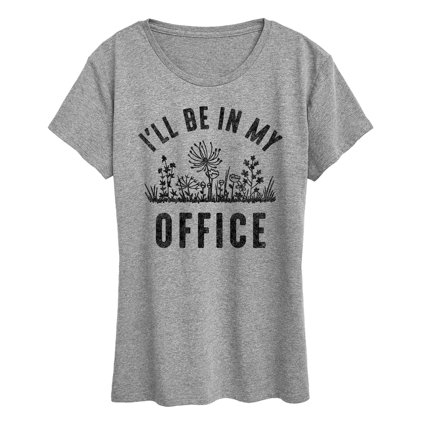 Instant Message - Ill Be In My Office - Women's Short Sleeve Graphic T-Shirt