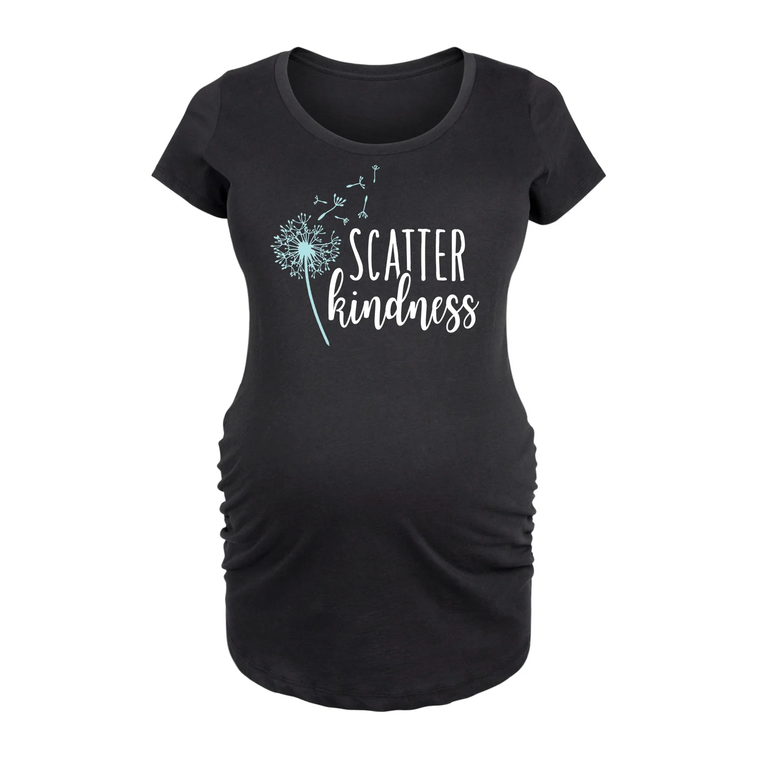 Instant Message - Scatter Kindness - Maternity Scoop Neck Tee