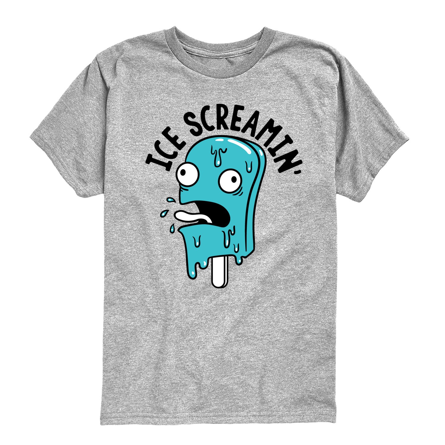 Instant Message - Ice Screamin' - Youth Boys Short Sleeve Graphic T-Shirt