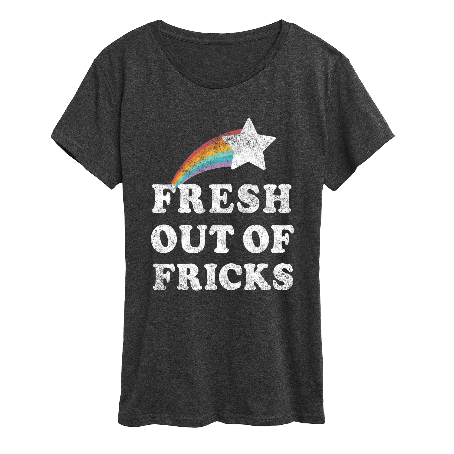 Instant Message - Fresh Out of Fricks - Women's Short Sleeve Graphic T-shirt - Image 2