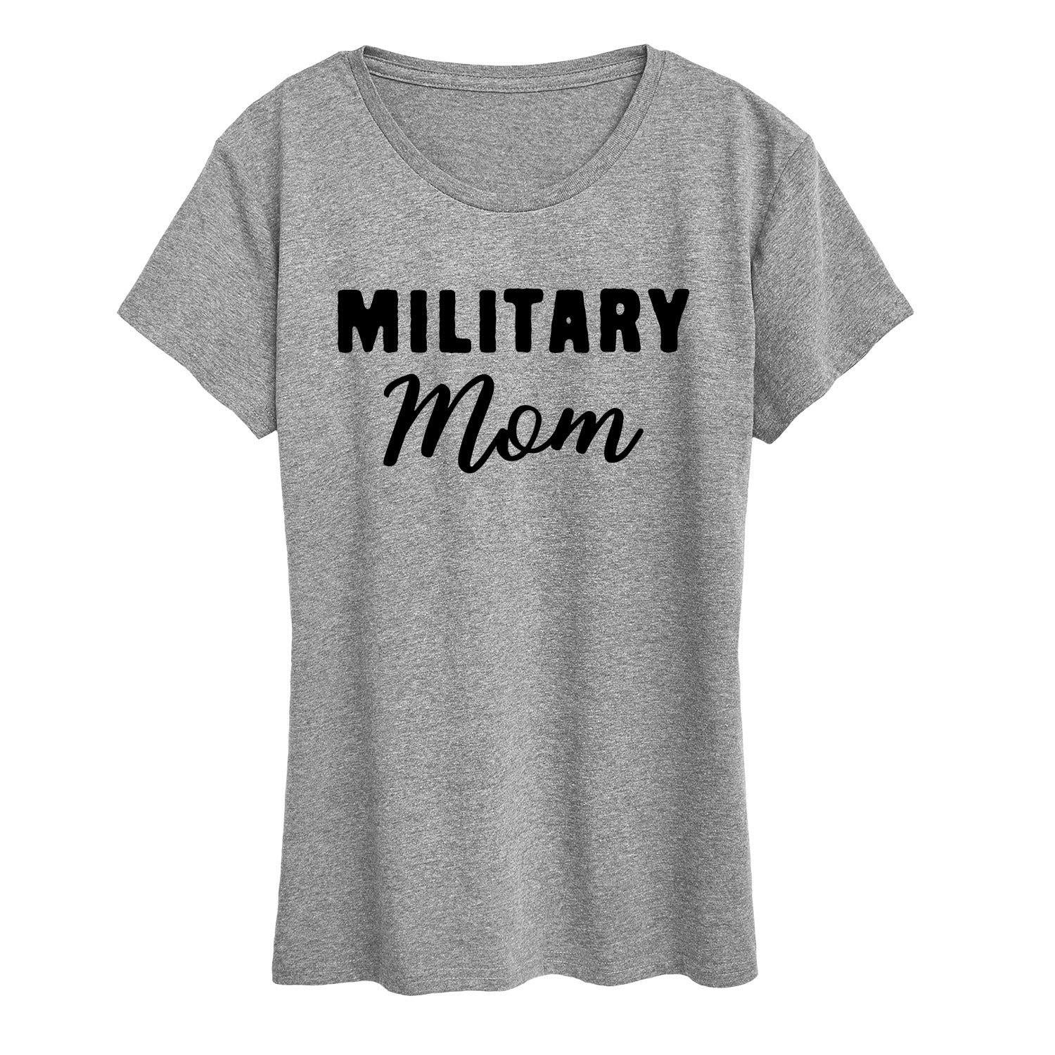 Instant Message - Military Mom - Women's Short Sleeve Graphic T-Shirt - Image 3