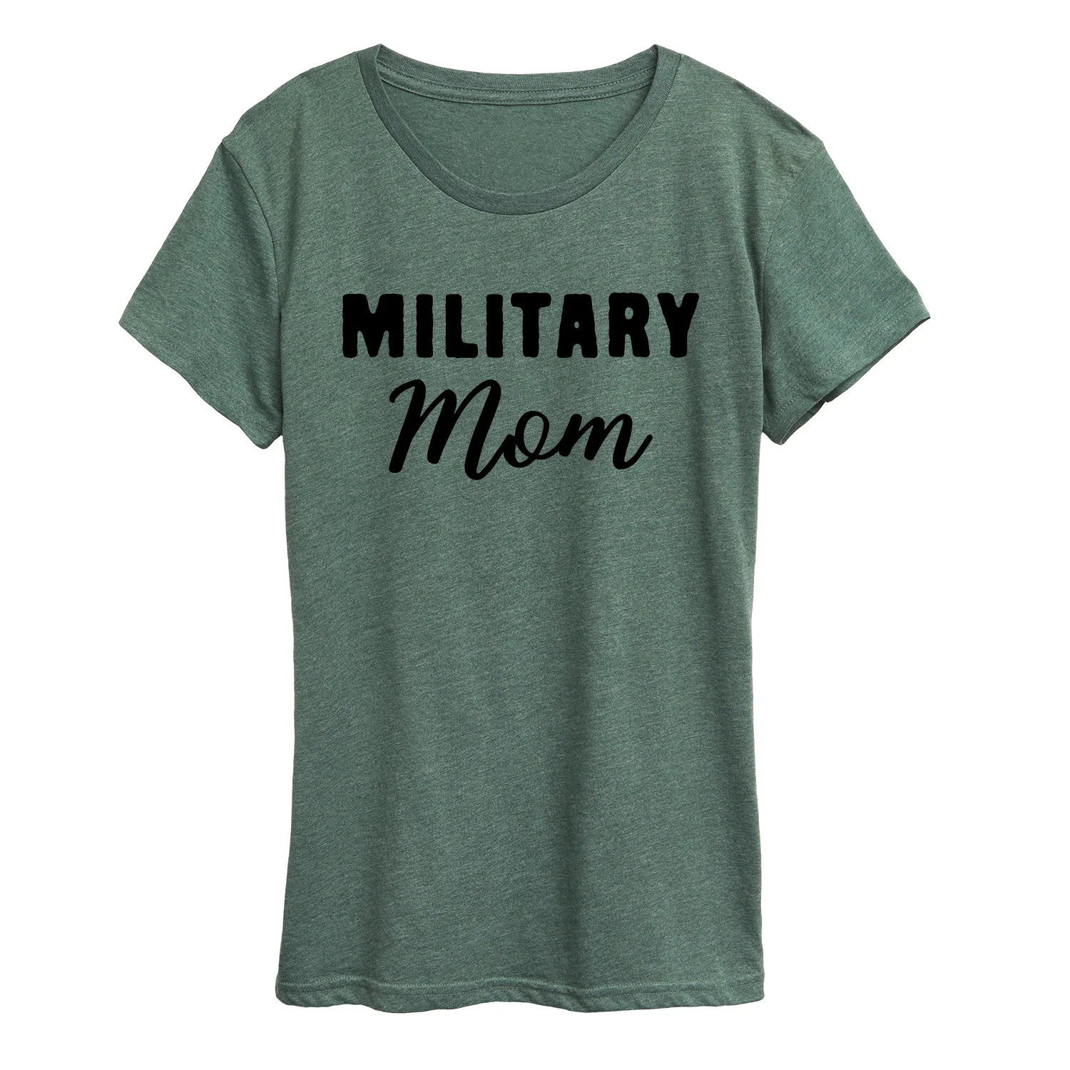 Instant Message - Military Mom - Women's Short Sleeve Graphic T-Shirt - Image 4