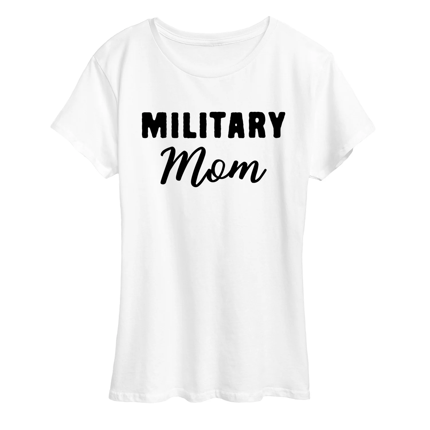 Instant Message - Military Mom - Women's Short Sleeve Graphic T-Shirt - Image 7