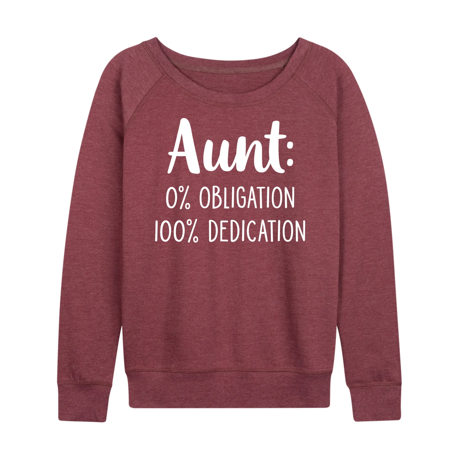 Instant Message - 0% Obligation - Women's Lightweight French Terry Long Sleeve Shirt - Image 5