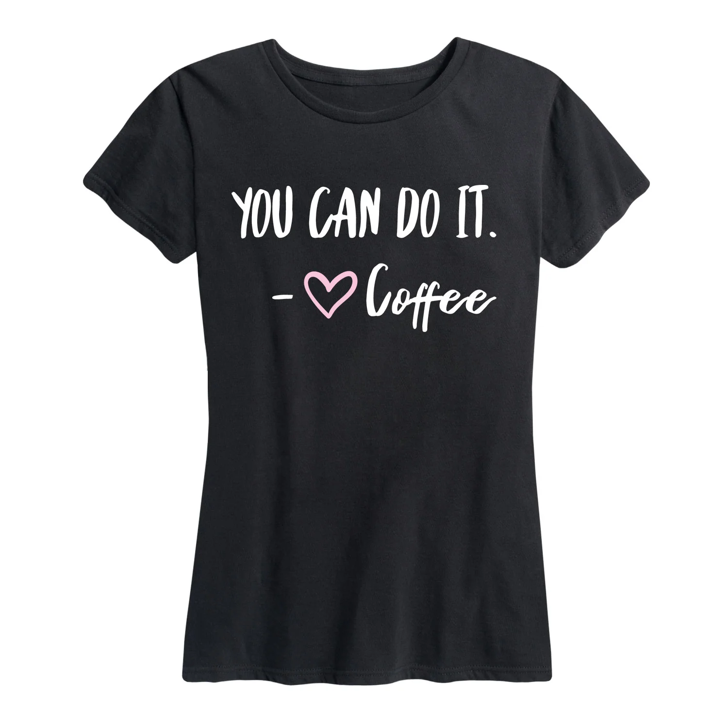 Instant Message - You Can Do It Coffee- Women's Short Sleeve Graphic T-shirt