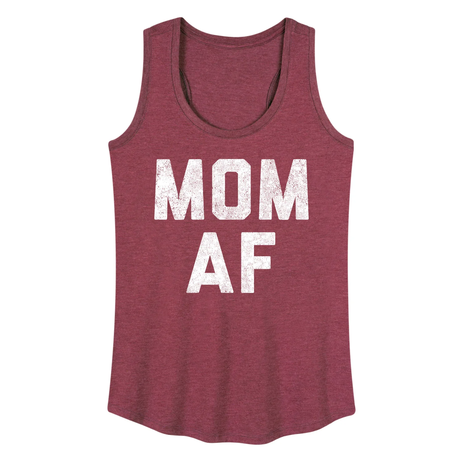 Instant Message - Mom AF - Women's Racerback Graphic Tank - Image 2