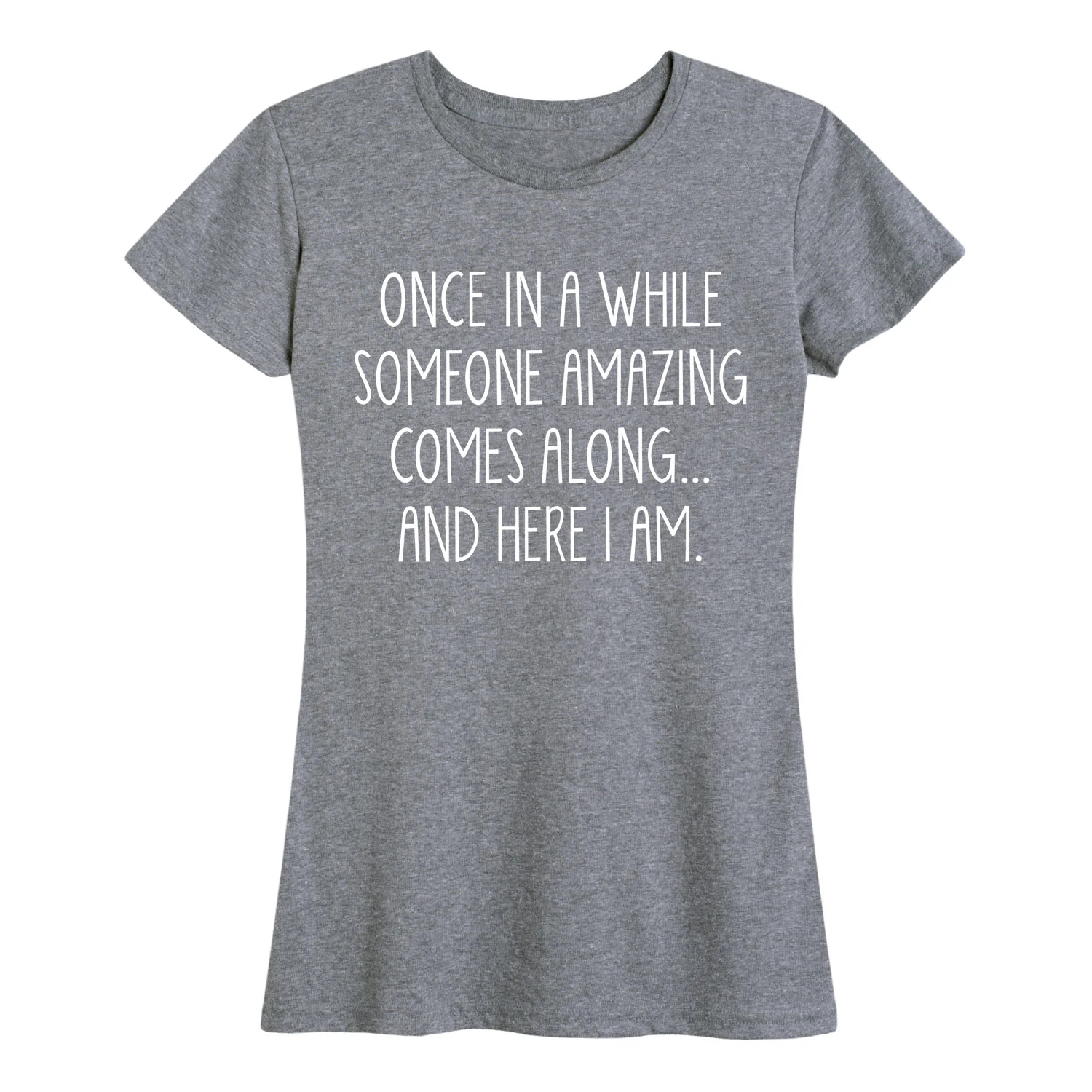 Instant Message - Once In A While - Women's Short Sleeve Graphic T-shirt - Image 2