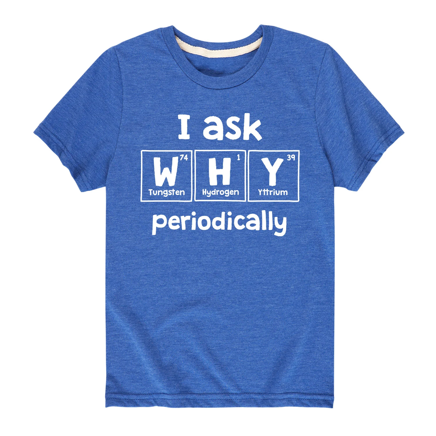 Instant Message - I Ask Why Periodically - Youth Short Sleeve Graphic T-shirt