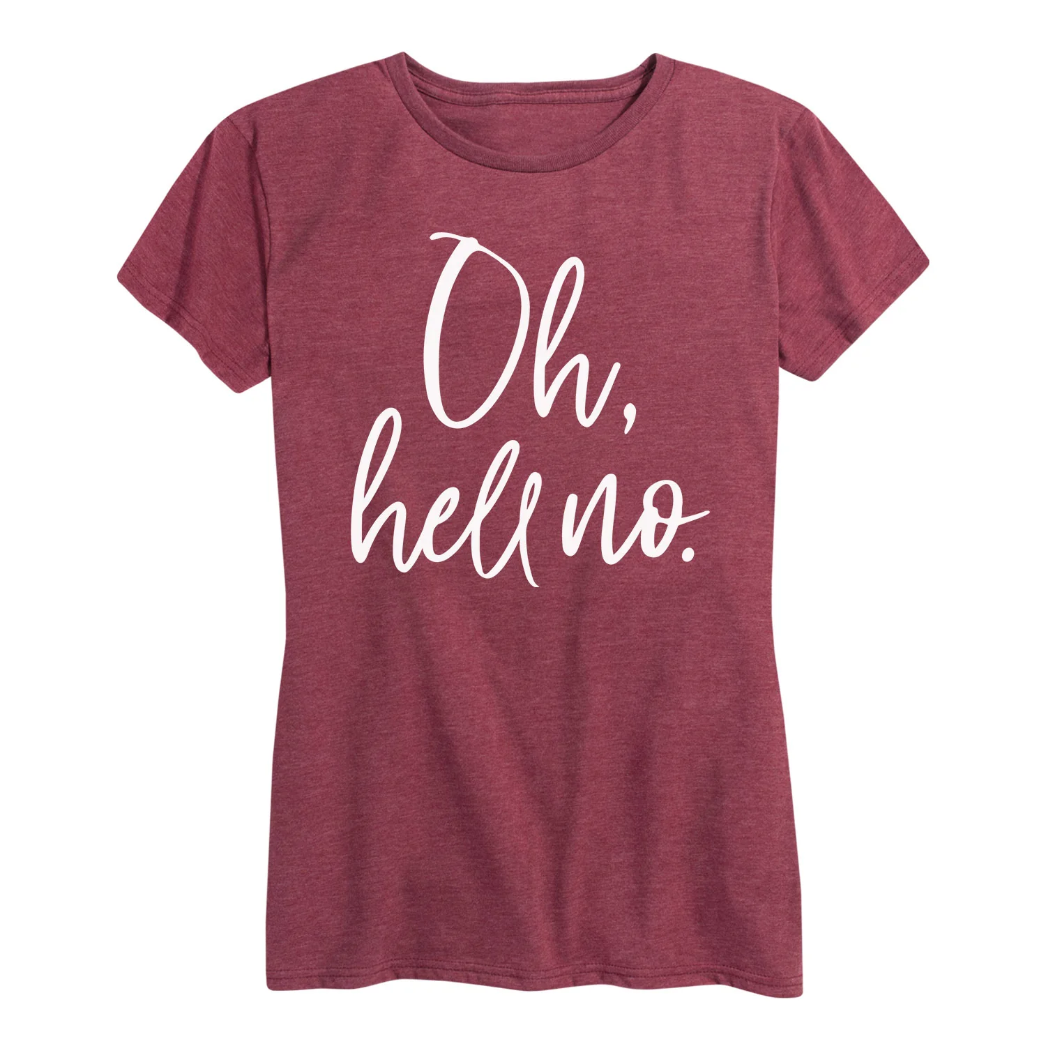 Instant Message - Oh Hell No - Women's Short Sleeve Graphic T-shirt - Image 4