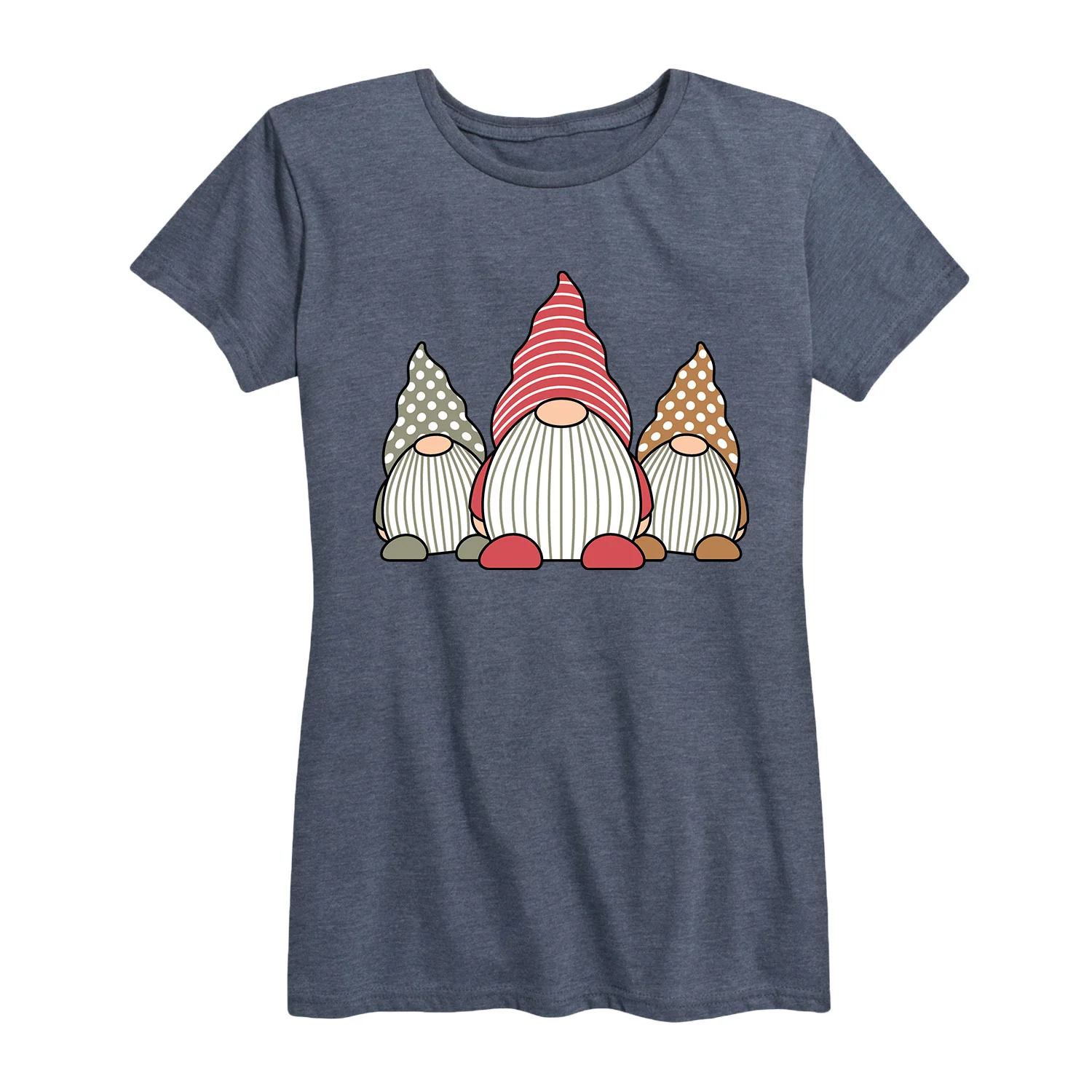 Instant Message - Three Gnomes - Women's Short Sleeve Graphic T-shirt