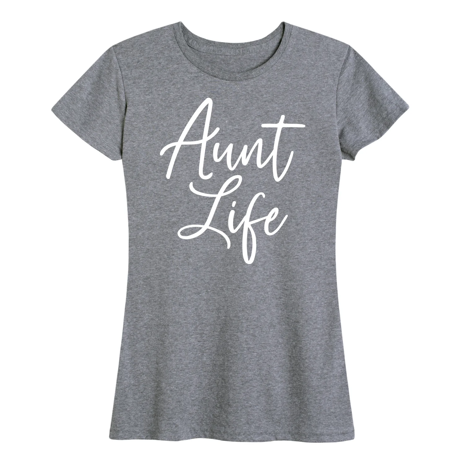 Instant Message - Aunt Life Script - Women's Short Sleeve Graphic T-Shirt - Image 5