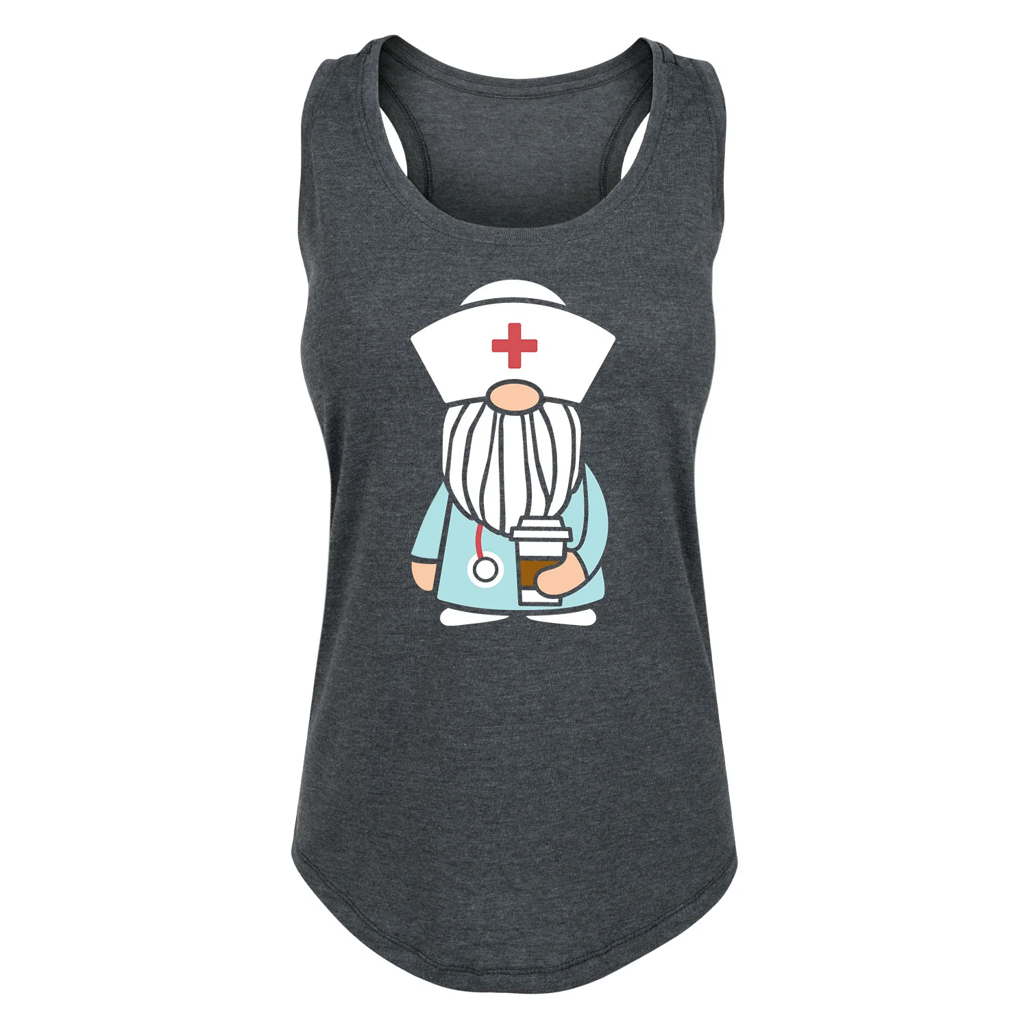 Instant Message - Gnome Nurse - Women's Racerback Tank