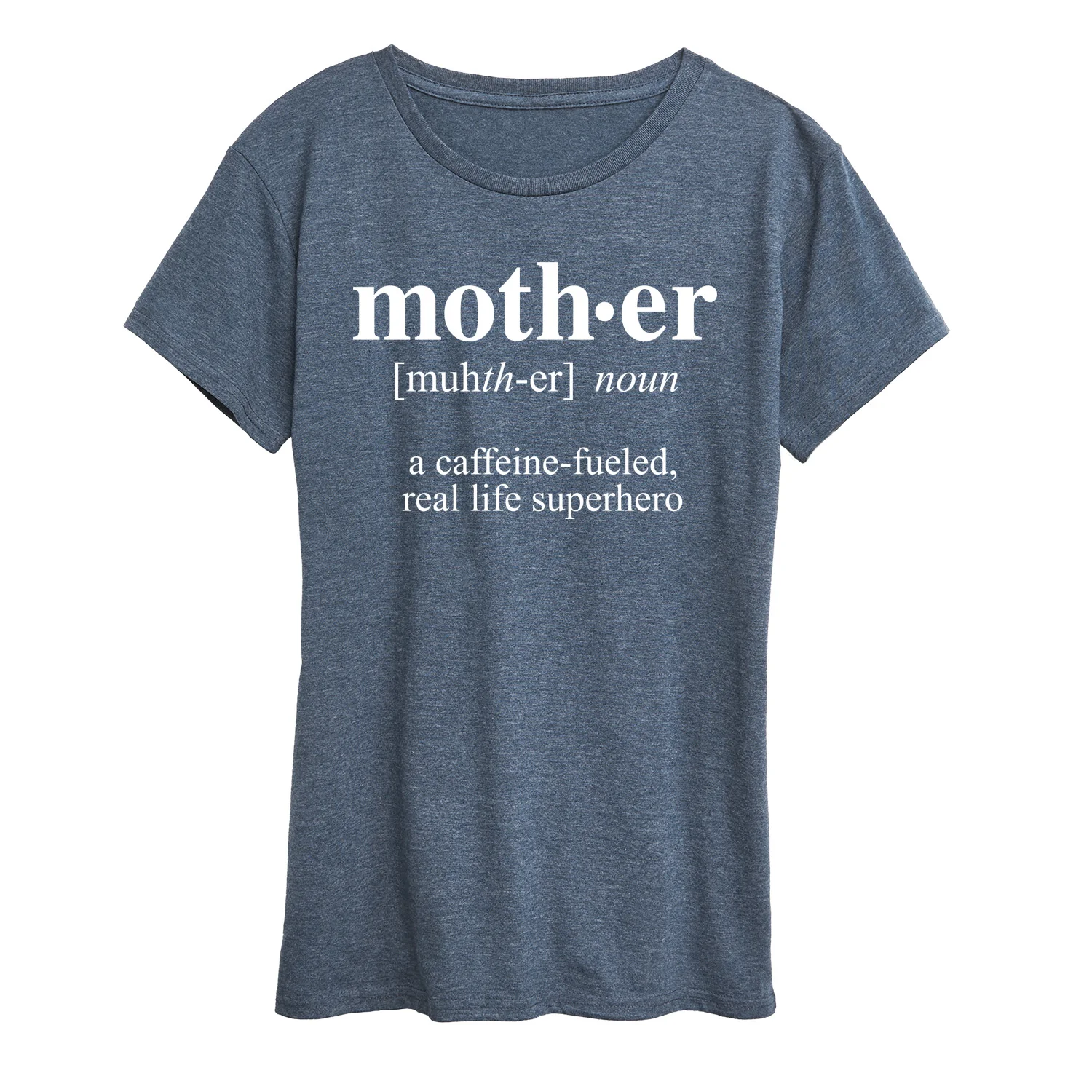 Instant Message - Mother Definition Superhero - Women's Short Sleeve Graphic T-Shirt - Image 2