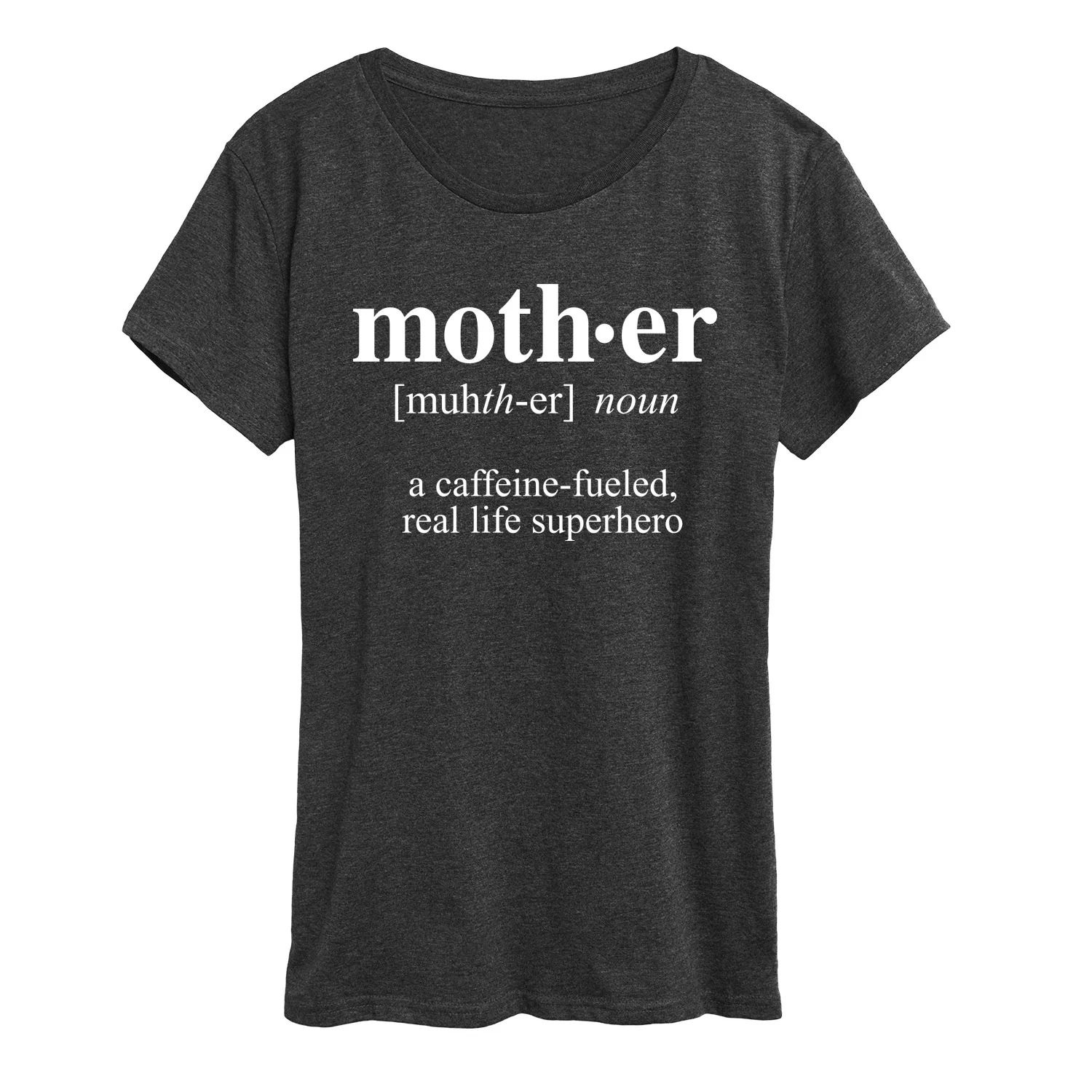 Instant Message - Mother Definition Superhero - Women's Short Sleeve Graphic T-Shirt - Image 3