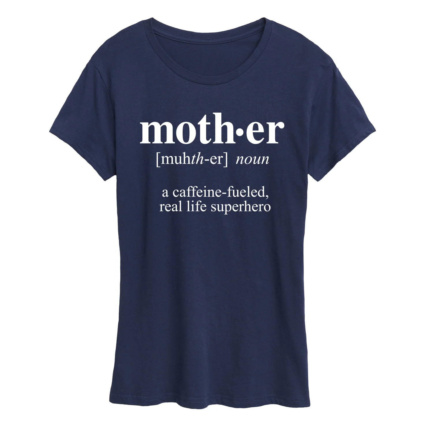 Instant Message - Mother Definition Superhero - Women's Short Sleeve Graphic T-Shirt - Image 6