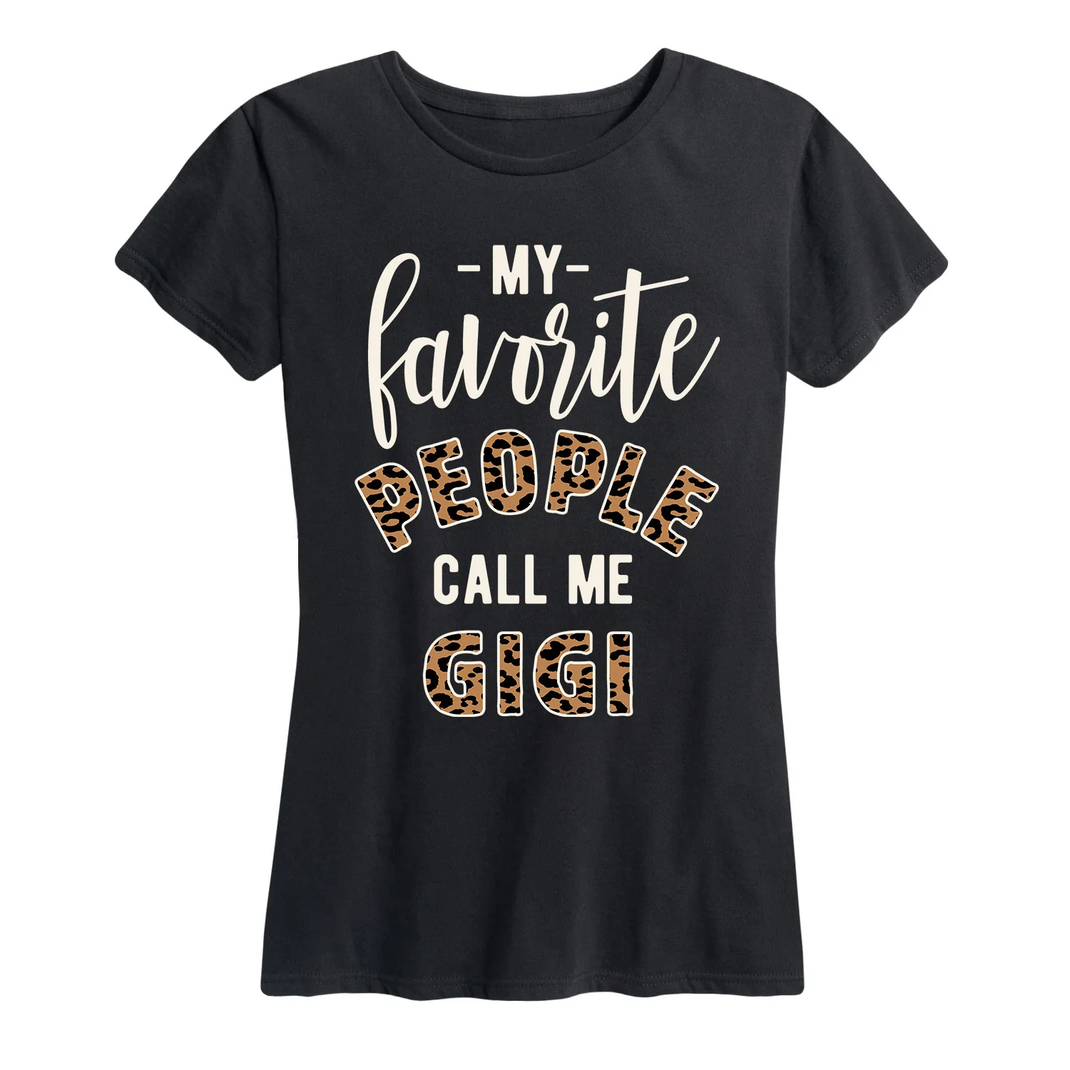 Instant Message - Favorite People Gigi - Women's and Women's Plus SIze Short Sleeve T-Shirt - Image 2