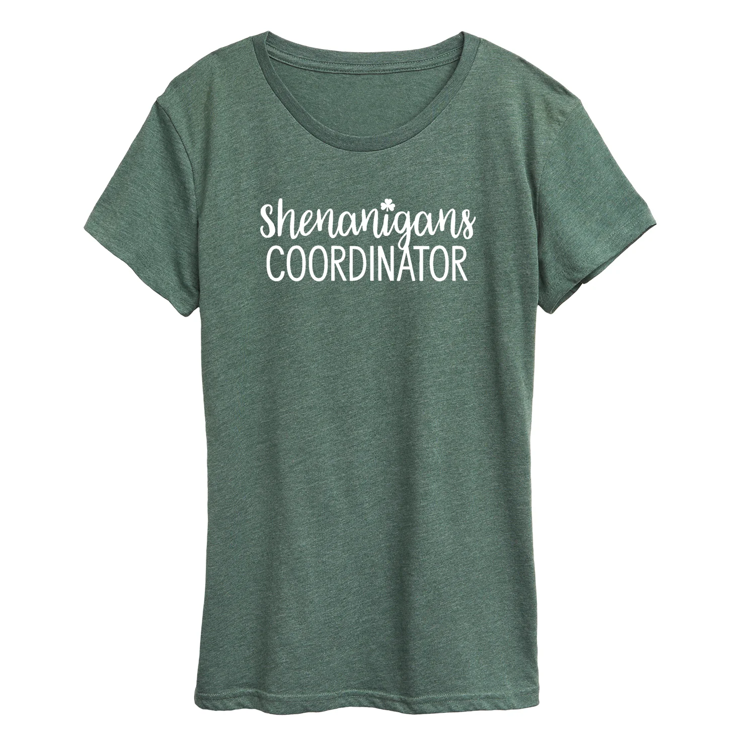 Instant Message - Shenanigans Coordinator - St Patrick's Day - Women's Short Sleeve Graphic T-Shirt